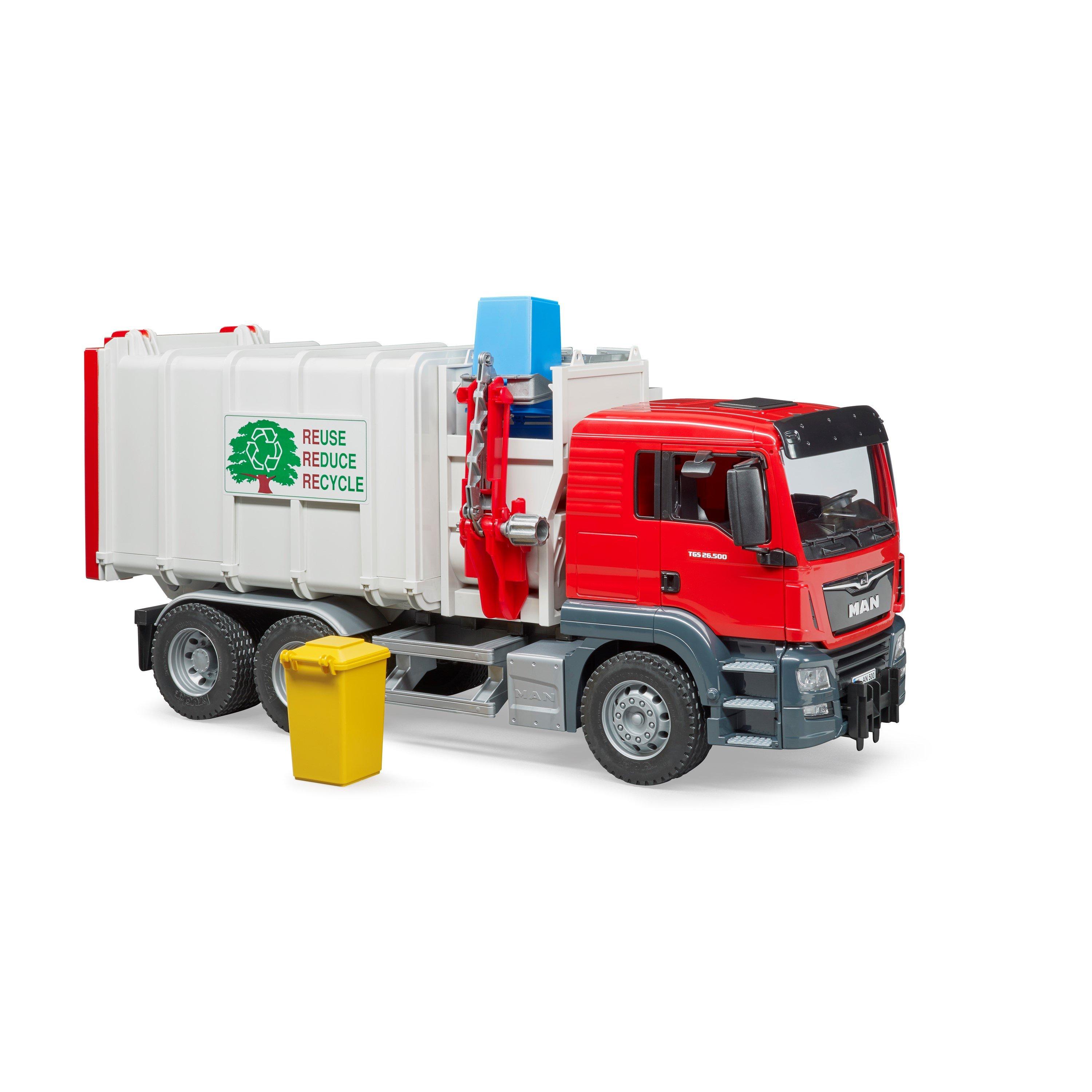 Multi - Bruder - Bruder 1:16 MAN TGS Side loading garbage truck ¿ D - 6