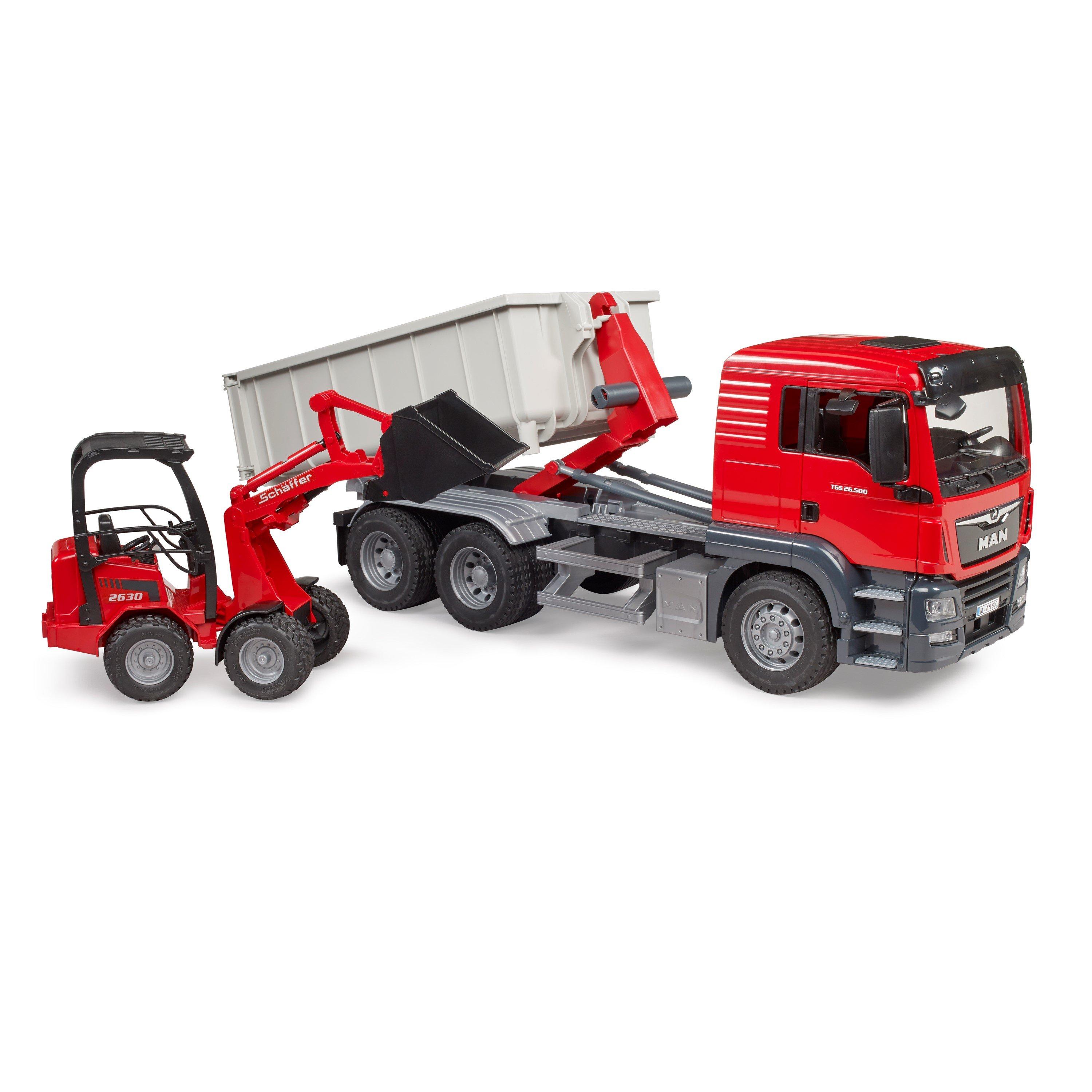 Multi - Bruder - Bruder 1:16 MAN TGS Truck with Roll-Off-Container - 5