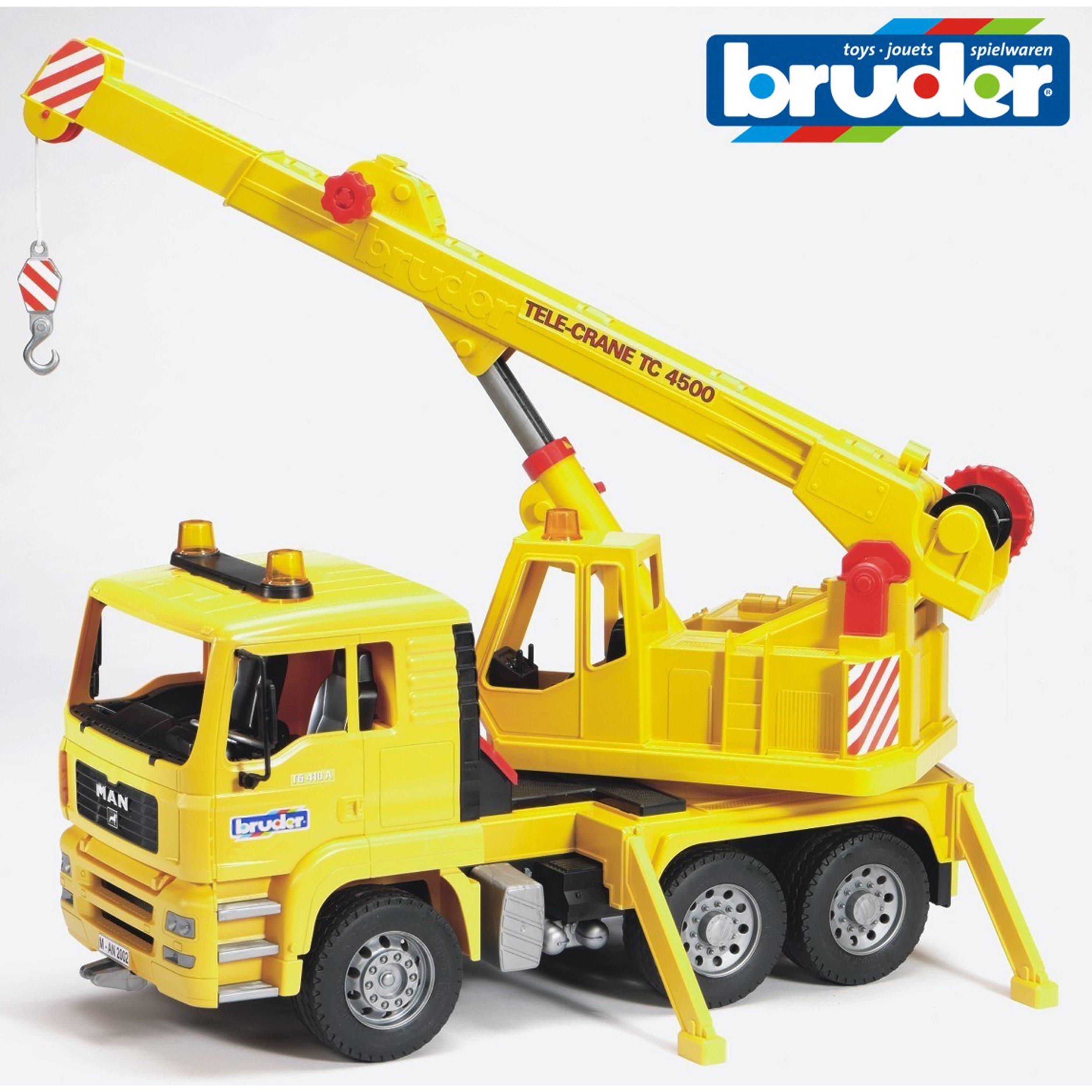 Multi - Bruder - Bruder 1:16 MAN TGA Crane truck ¿ Detailed Vehicle - 1