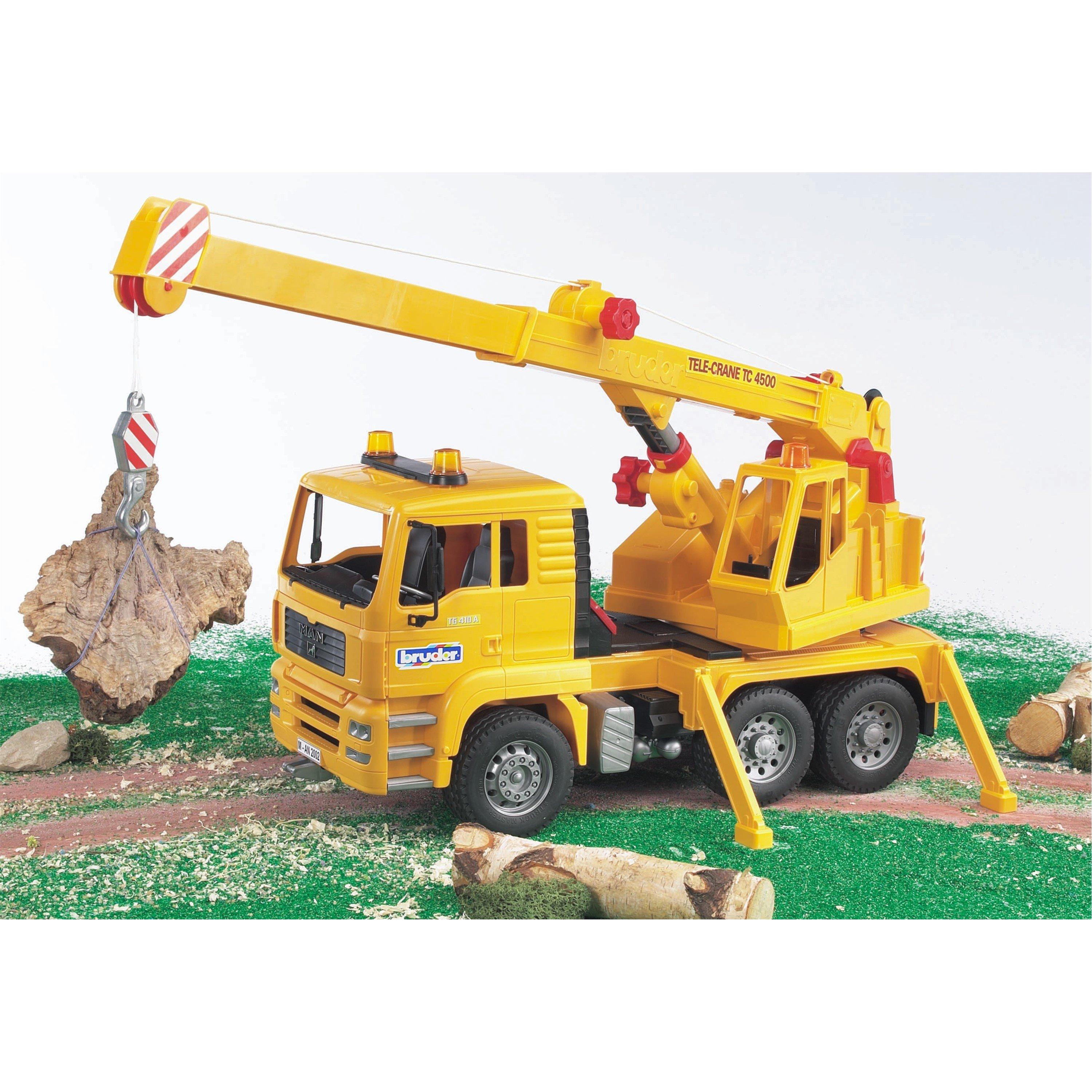 Multi - Bruder - Bruder 1:16 MAN TGA Crane truck ¿ Detailed Vehicle - 2