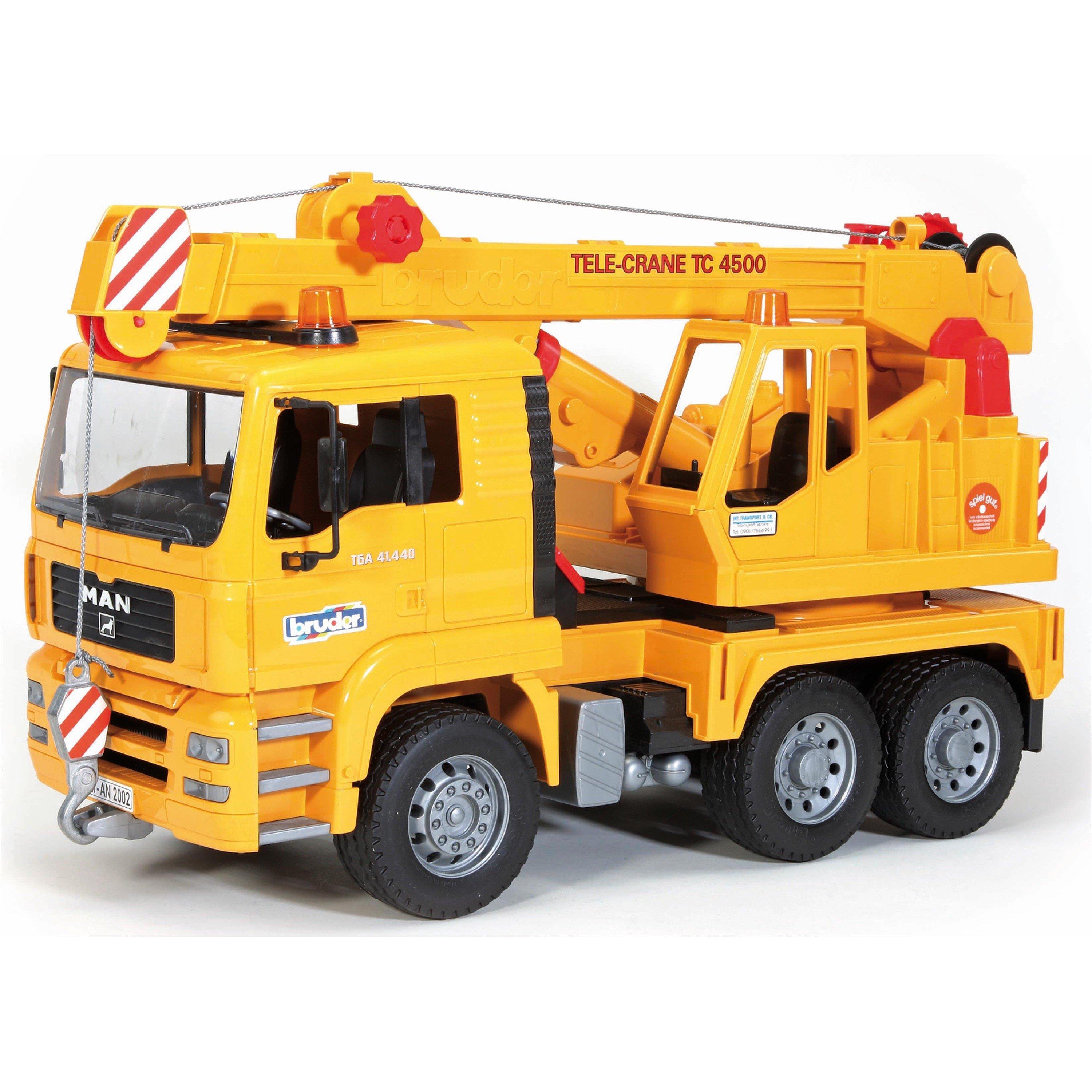 Multi - Bruder - Bruder 1:16 MAN TGA Crane truck ¿ Detailed Vehicle - 3