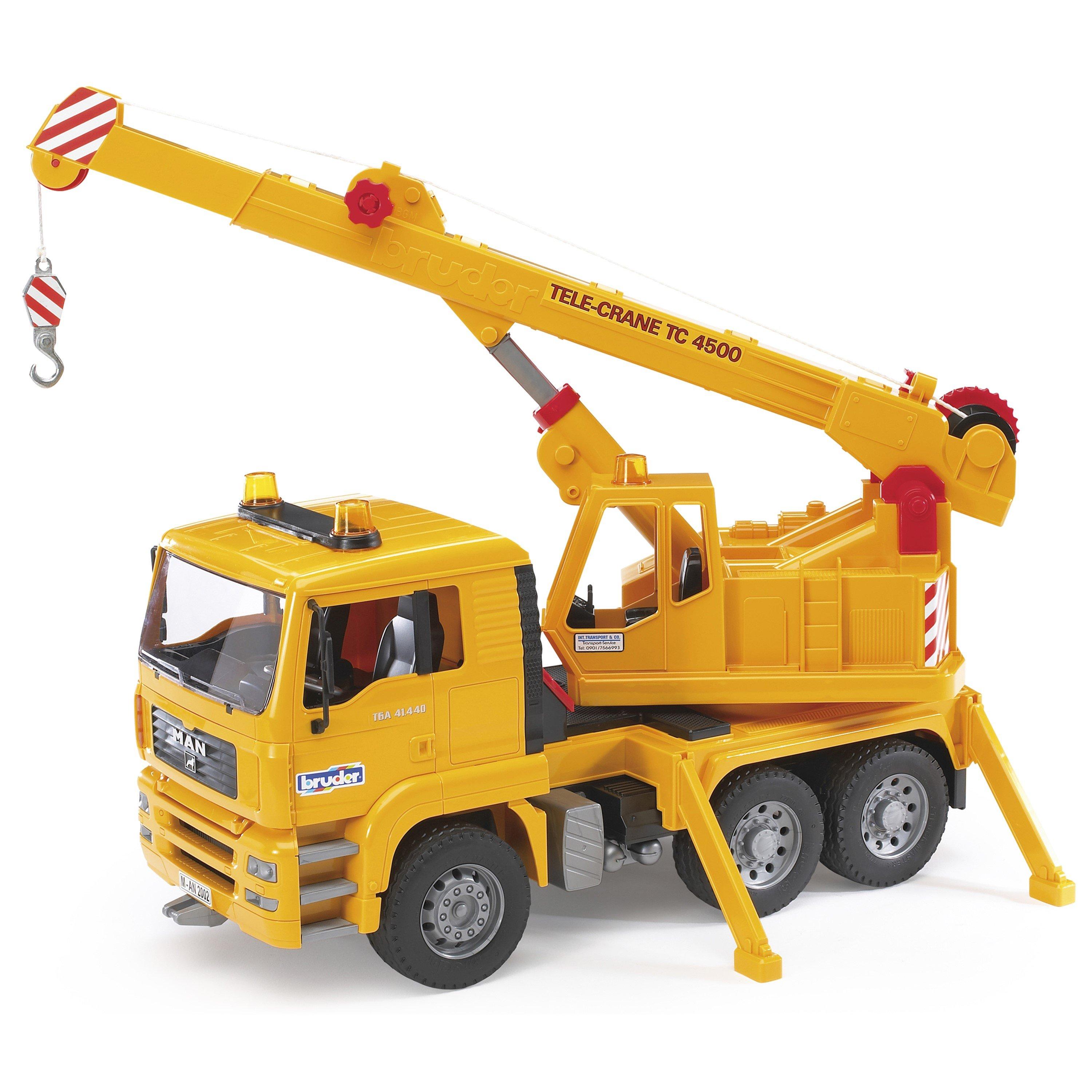 Multi - Bruder - Bruder 1:16 MAN TGA Crane truck ¿ Detailed Vehicle - 4