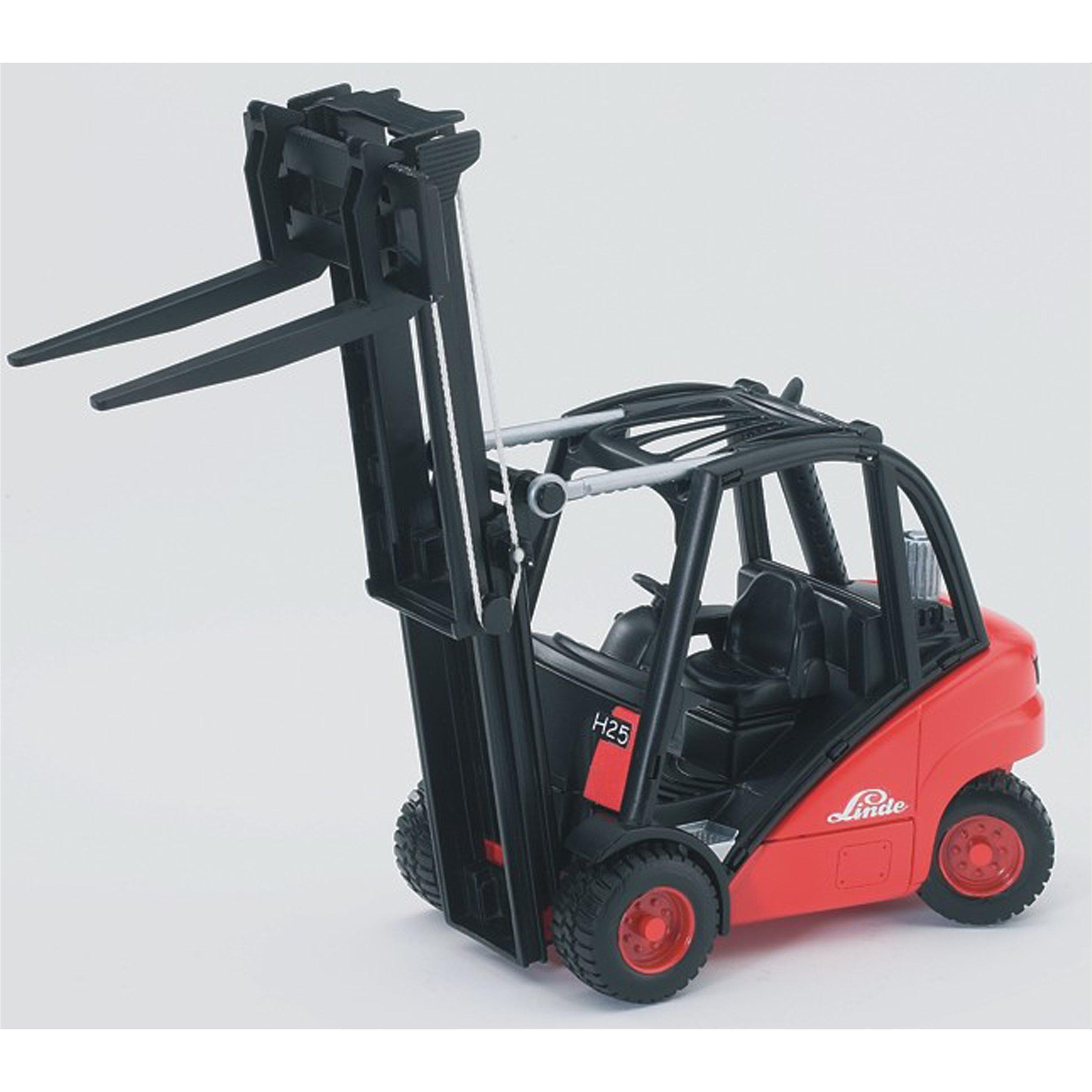 Multi - Bruder - Bruder 1:16 Linde H30D Forklift with 2 Pallets ¿ I - 3