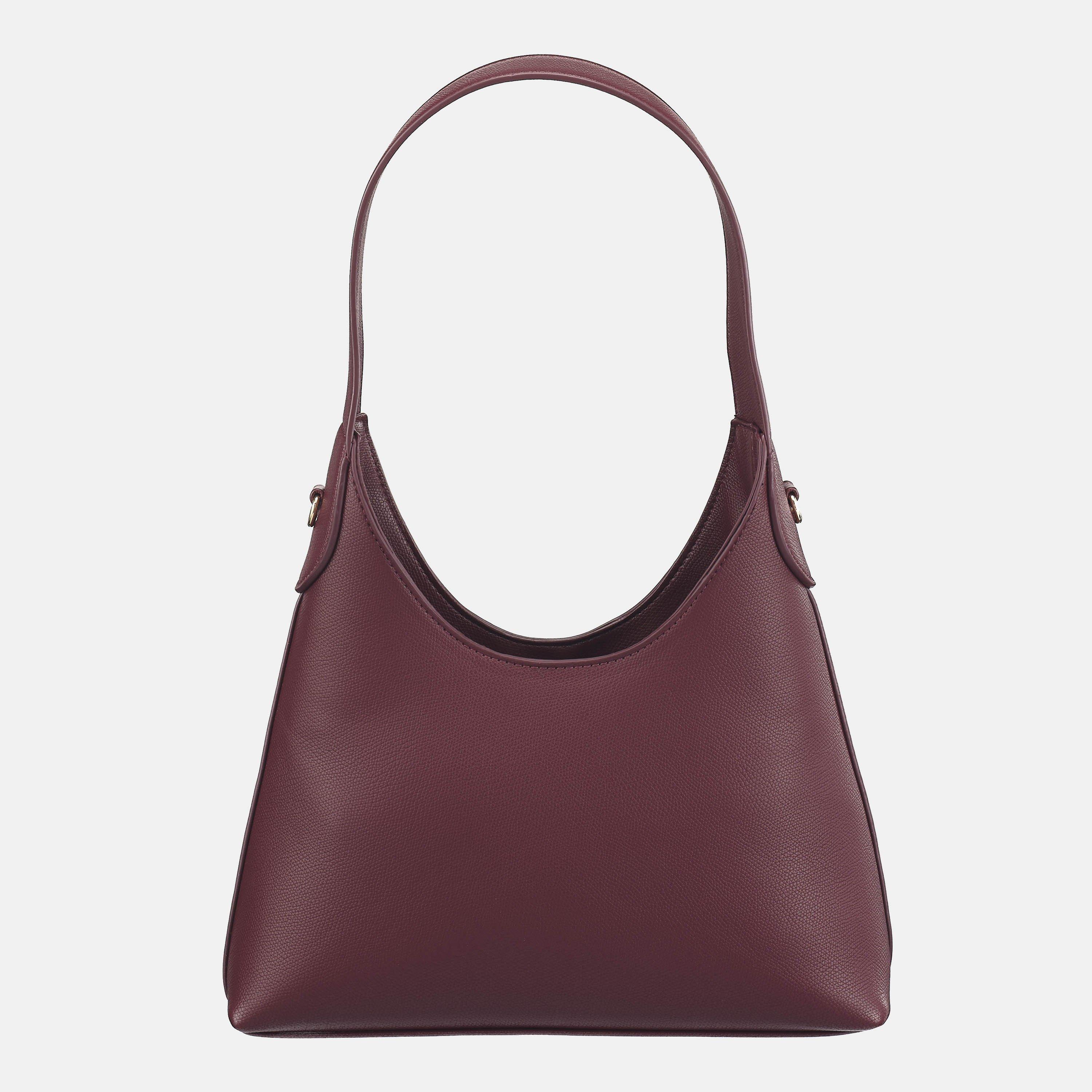 BORDEAUX - Valentino - Women's Bianka RE Hobo Bag - 2