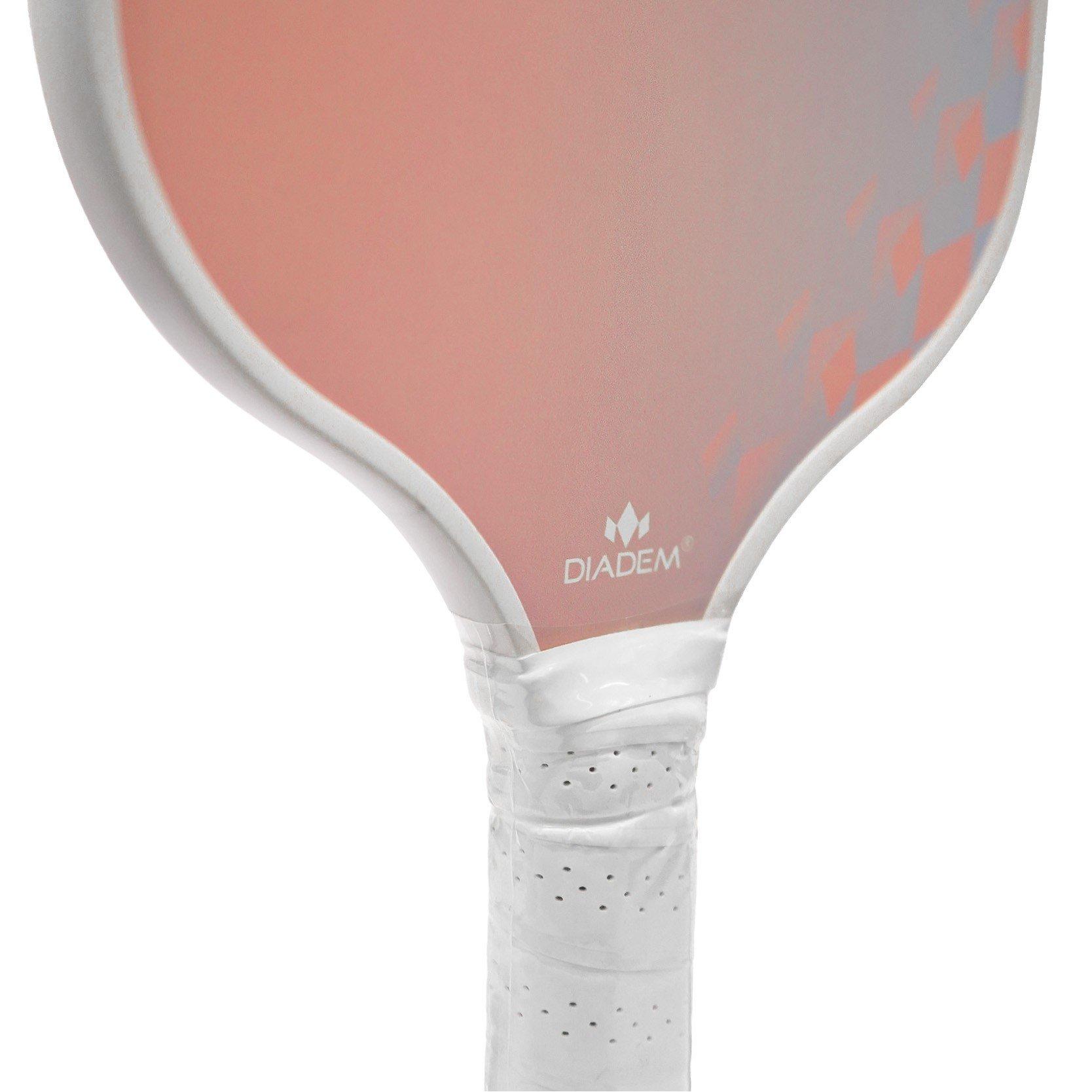 White - Diadem - Capsule 64 Pickleball Racket - 4