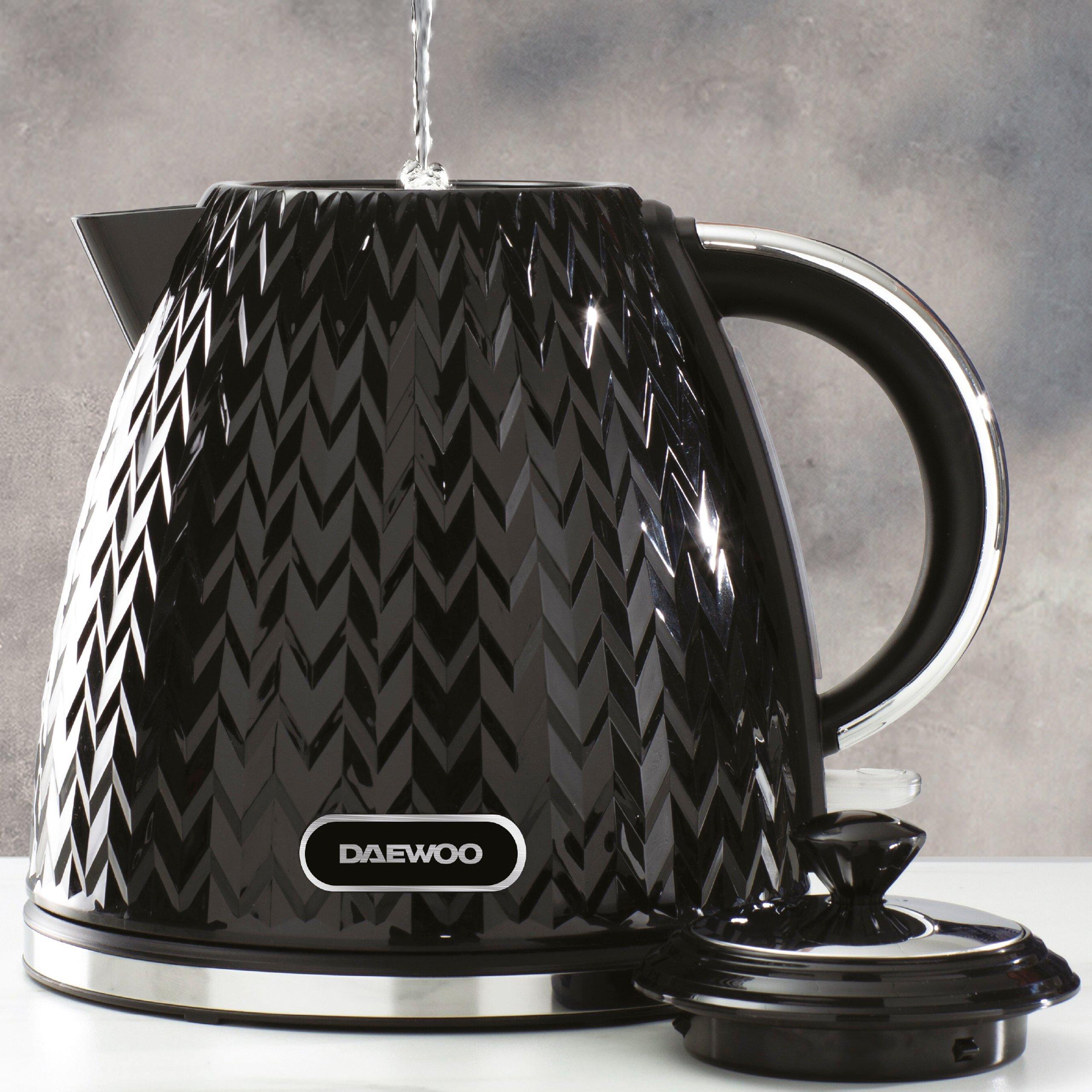 Black - Daewoo Electricals - ARGYLE TRIPLE PACK BLACK - 6