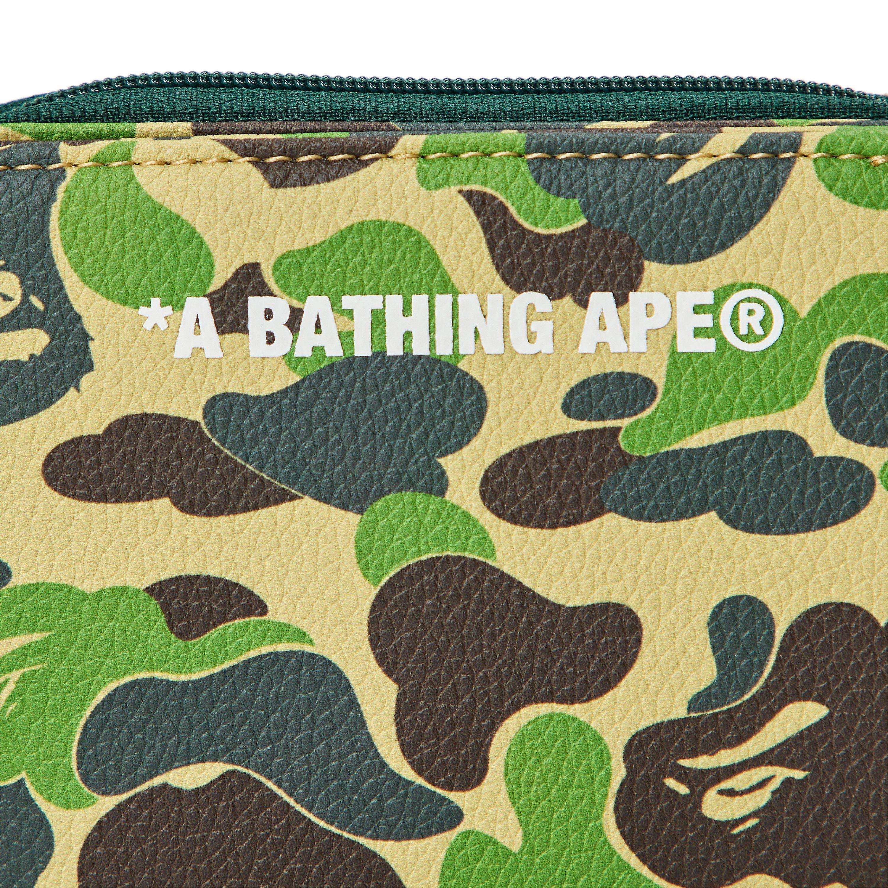 Green Camo - A Bathing Ape - Men's Billfold Wallet - 3