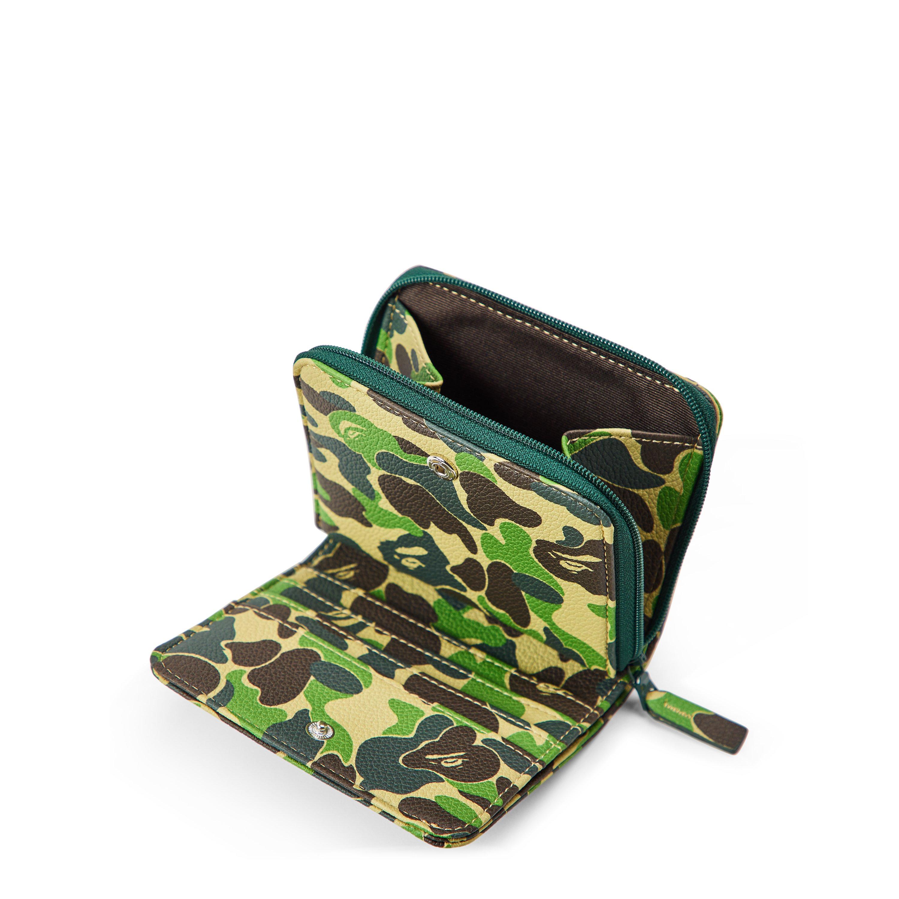 Green Camo - A Bathing Ape - Men's Billfold Wallet - 4