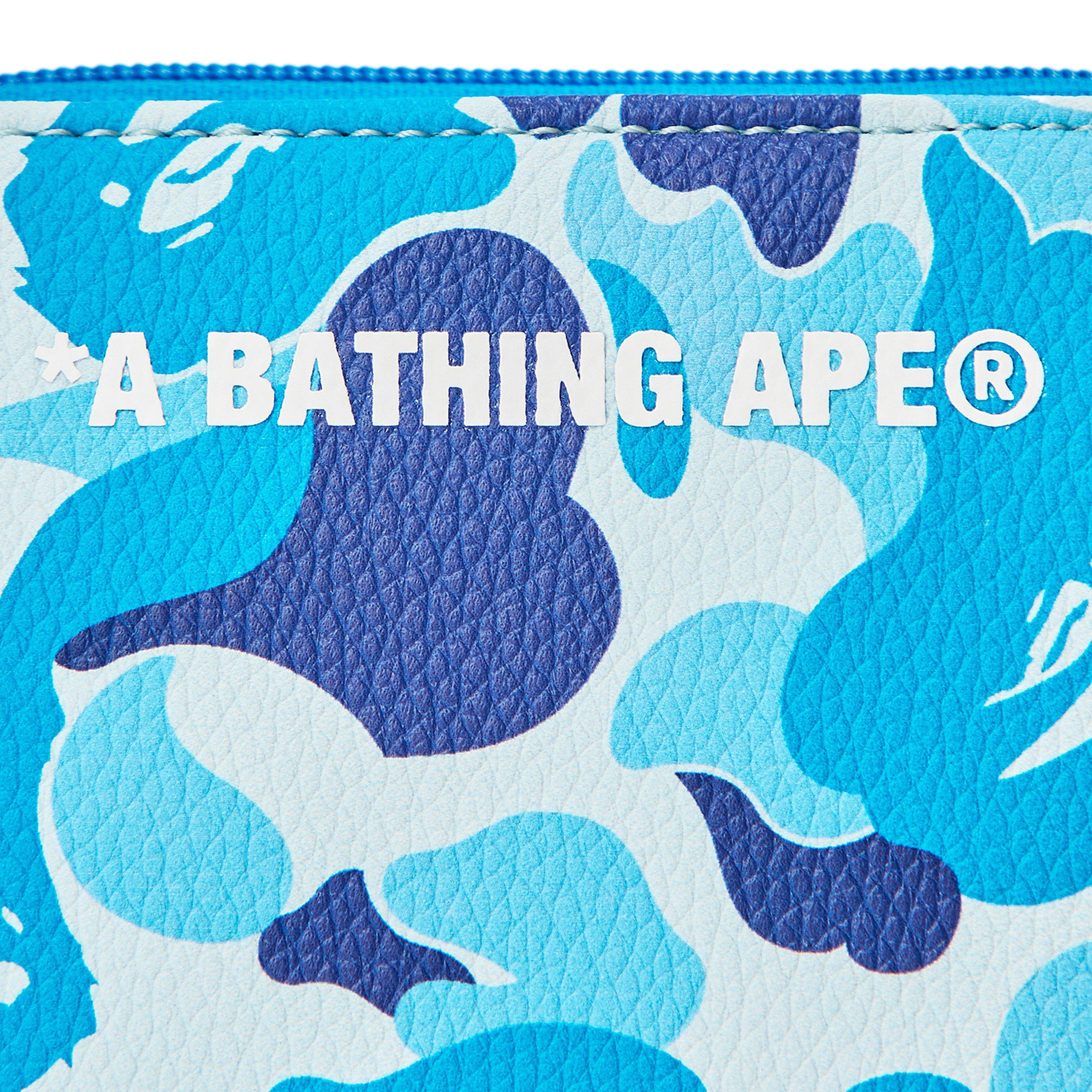 Blue Camo - A Bathing Ape - Men's Billfold Wallet - 3