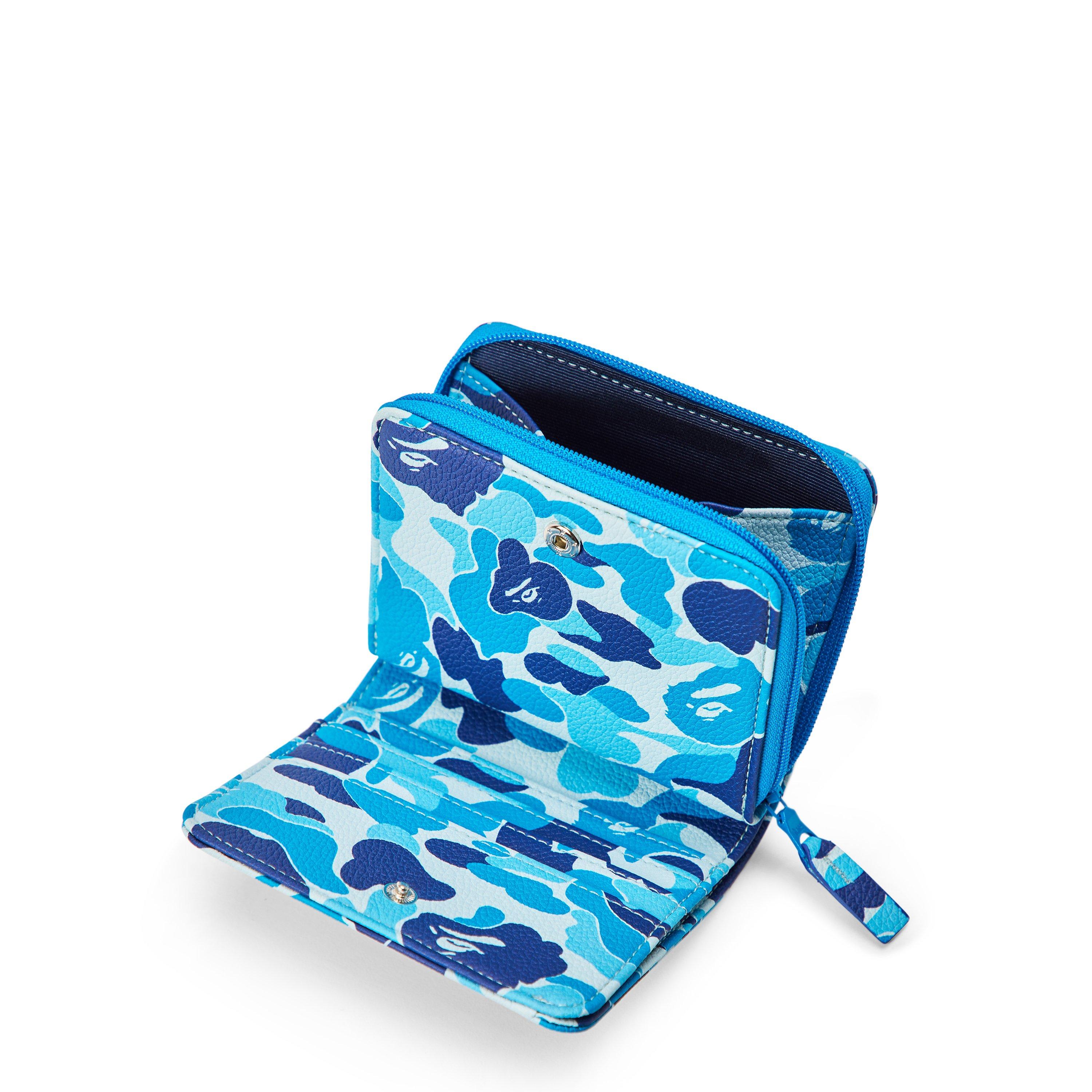 Blue Camo - A Bathing Ape - Men's Billfold Wallet - 3