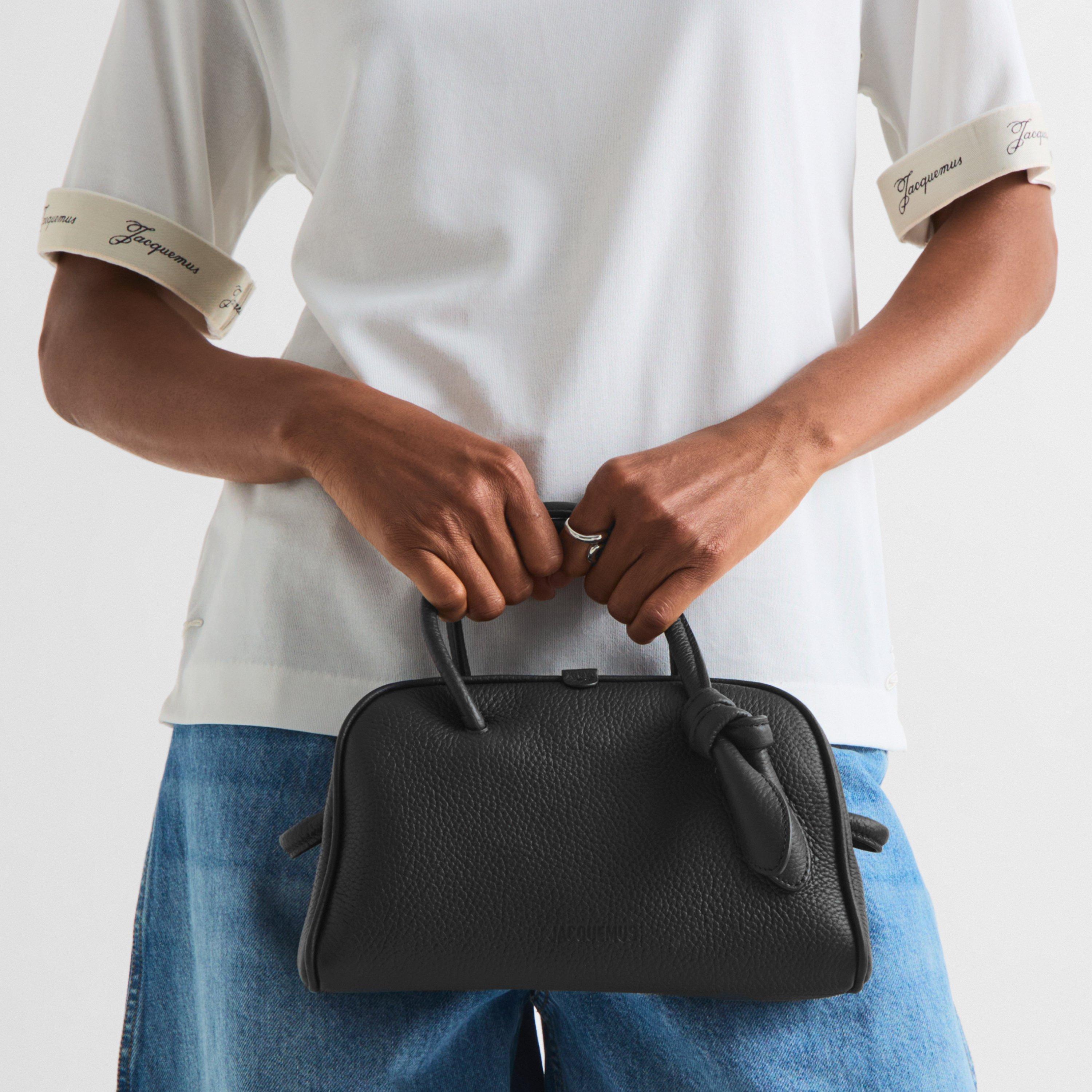 Black - Jacquemus - Women's Le Petit Turismo Top Handle Bag - 3