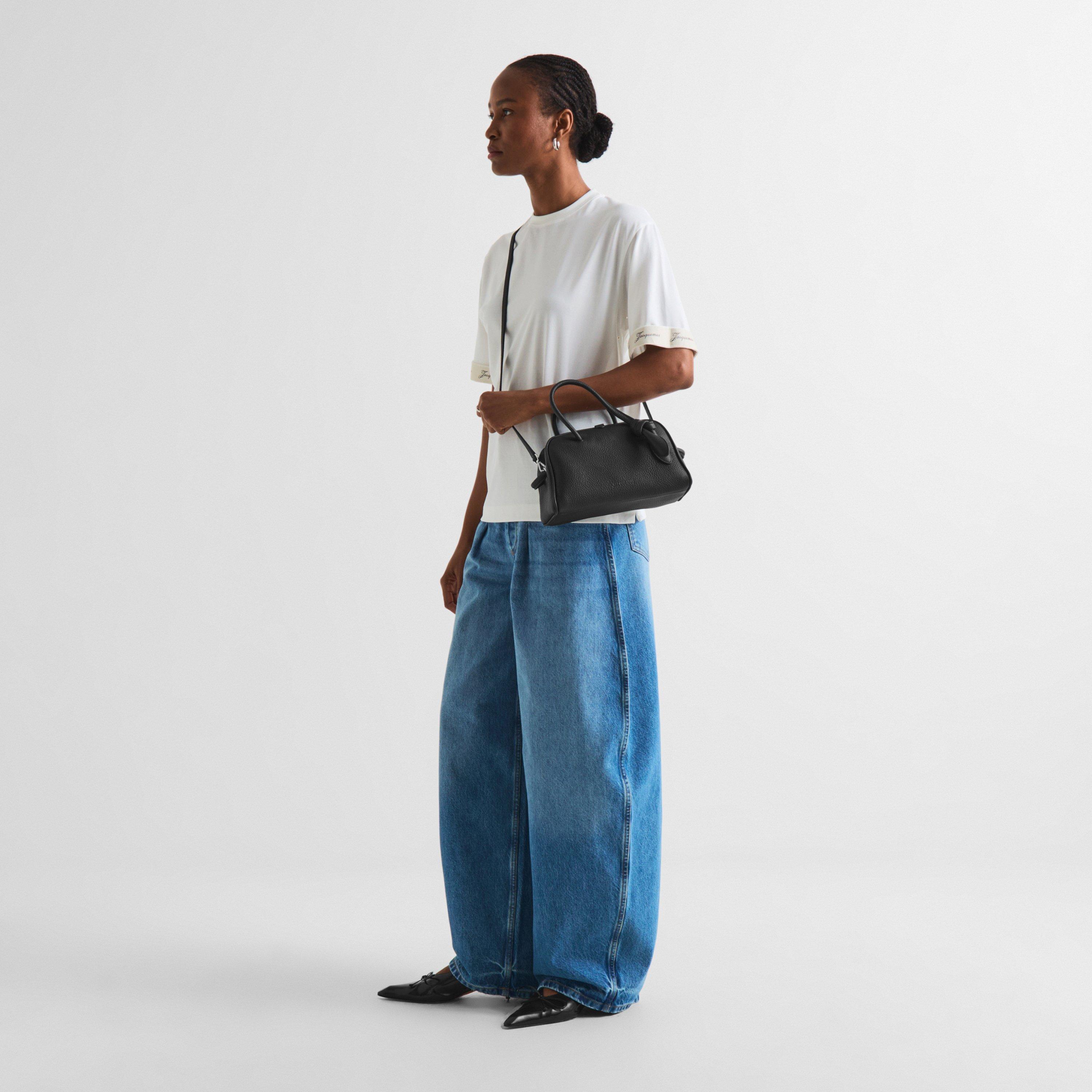 Black - Jacquemus - Women's Le Petit Turismo Top Handle Bag - 6