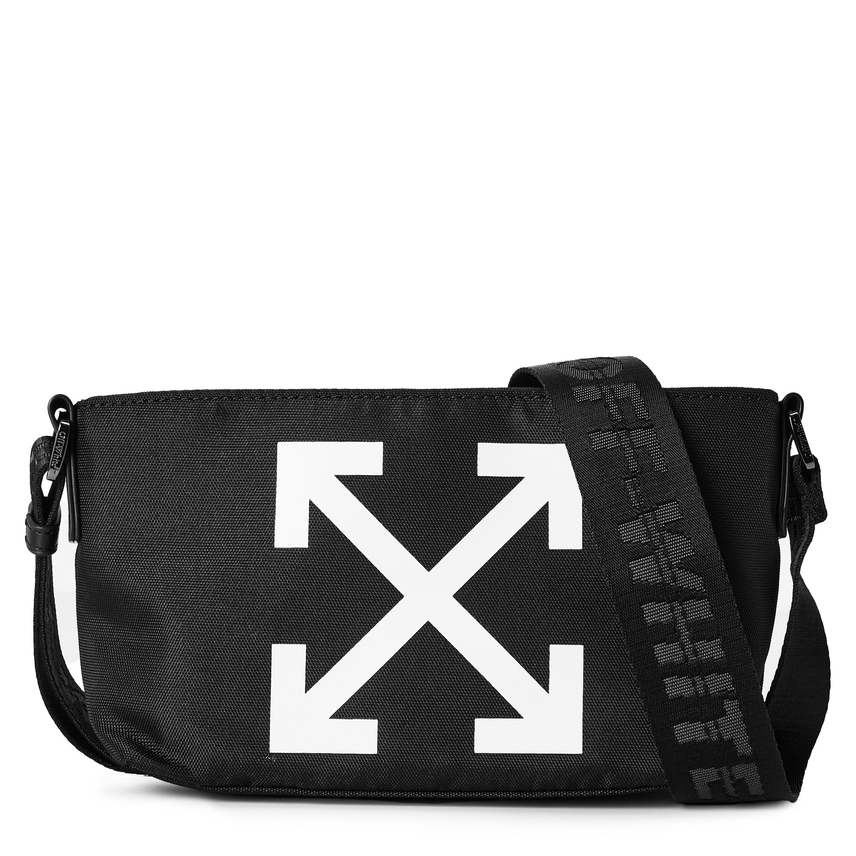 White/Black - Off White - Full Arrow Crossbody Bag - 1