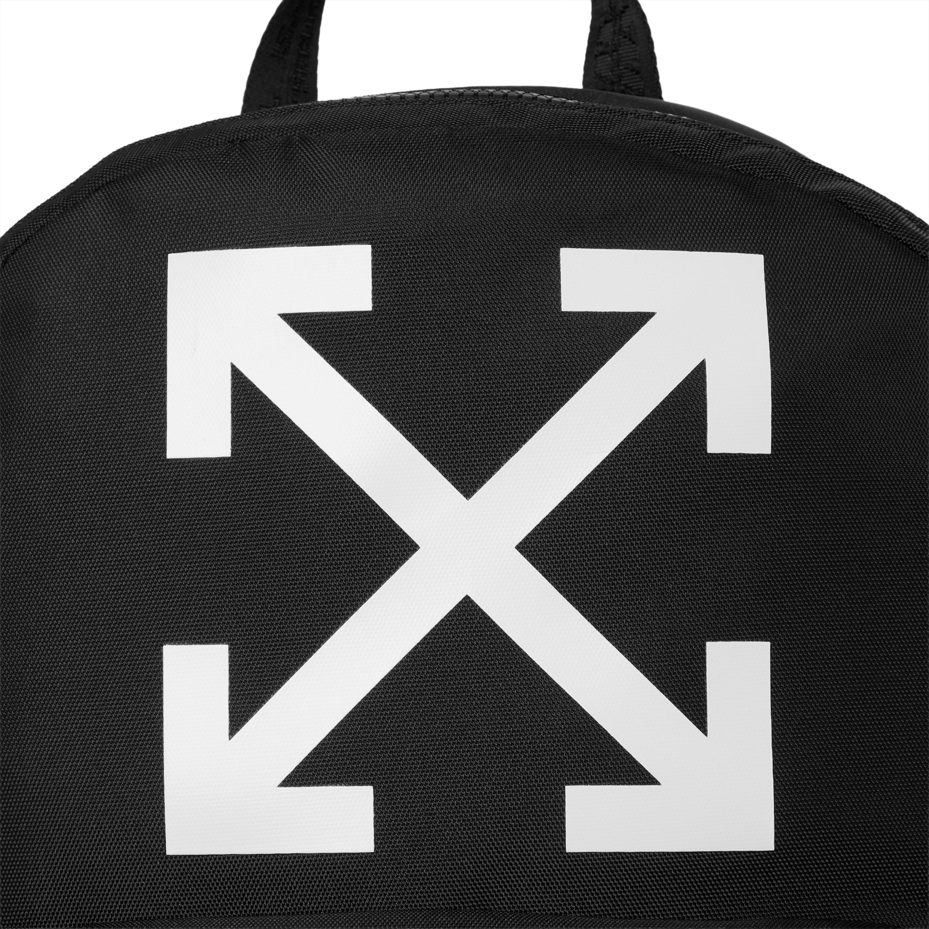 White/Black - Off White - Full Arrow Backpack Bag - 3