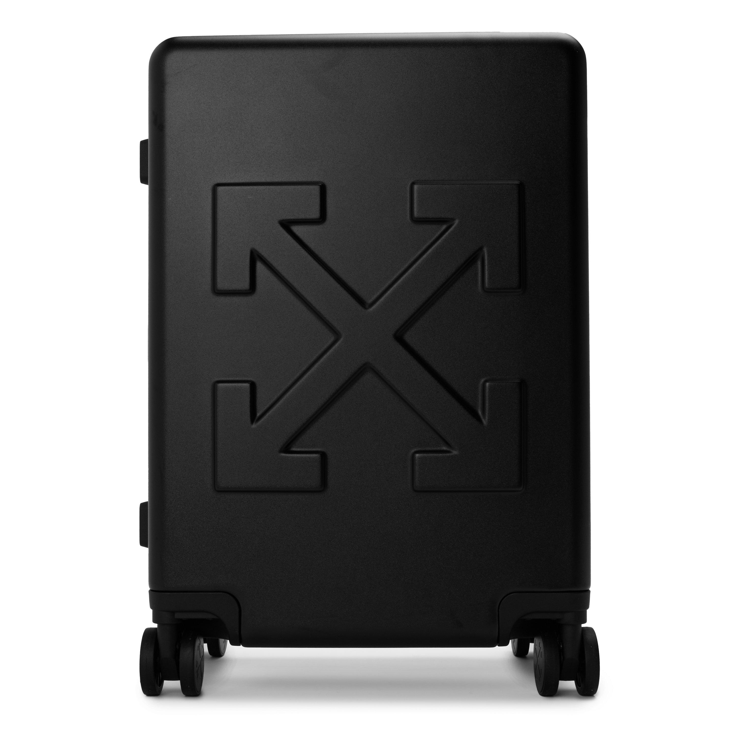 Black - Off White - Off Full Arrow Suitcase - 2