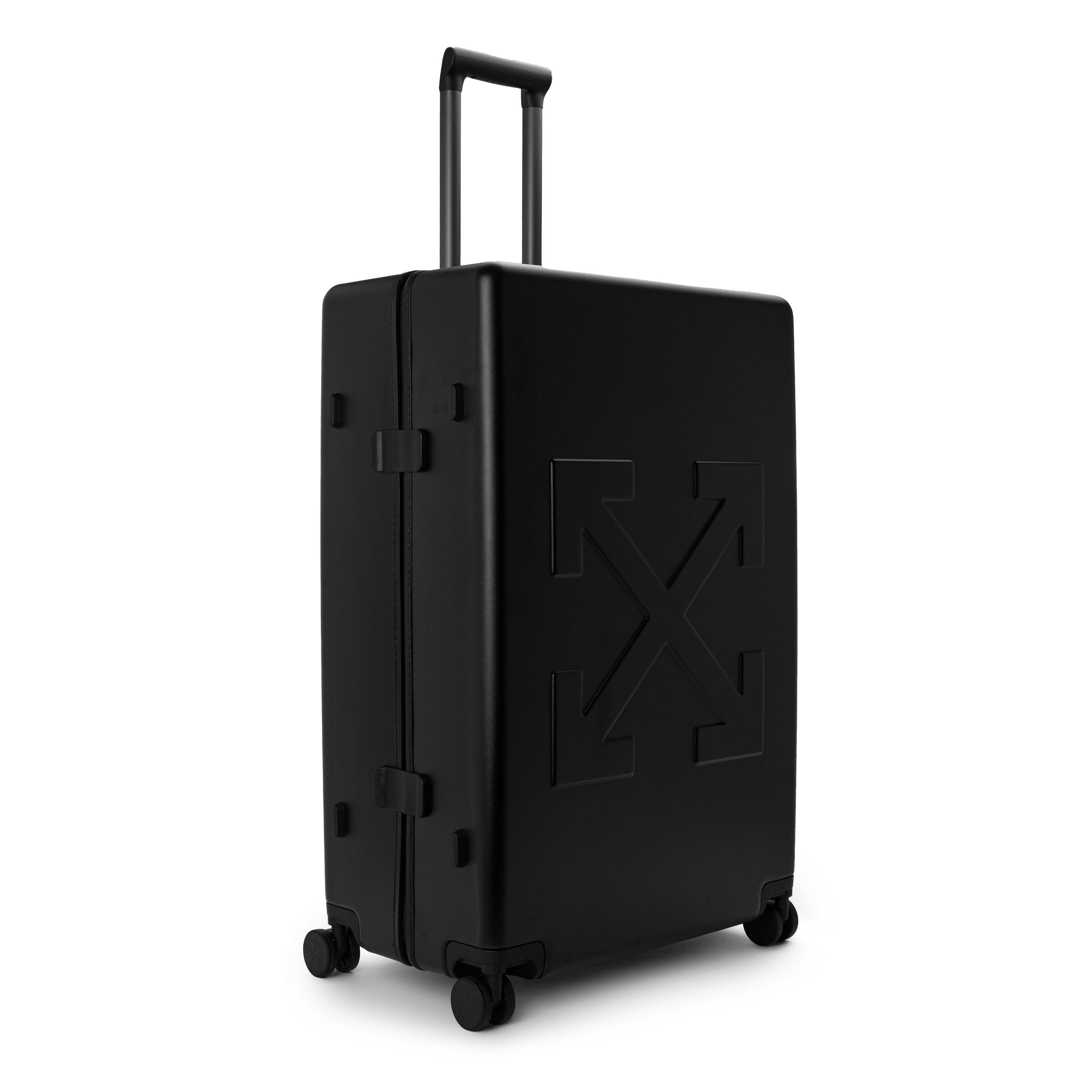 Black - Off White - Off Full Arrow Suitcase - 1