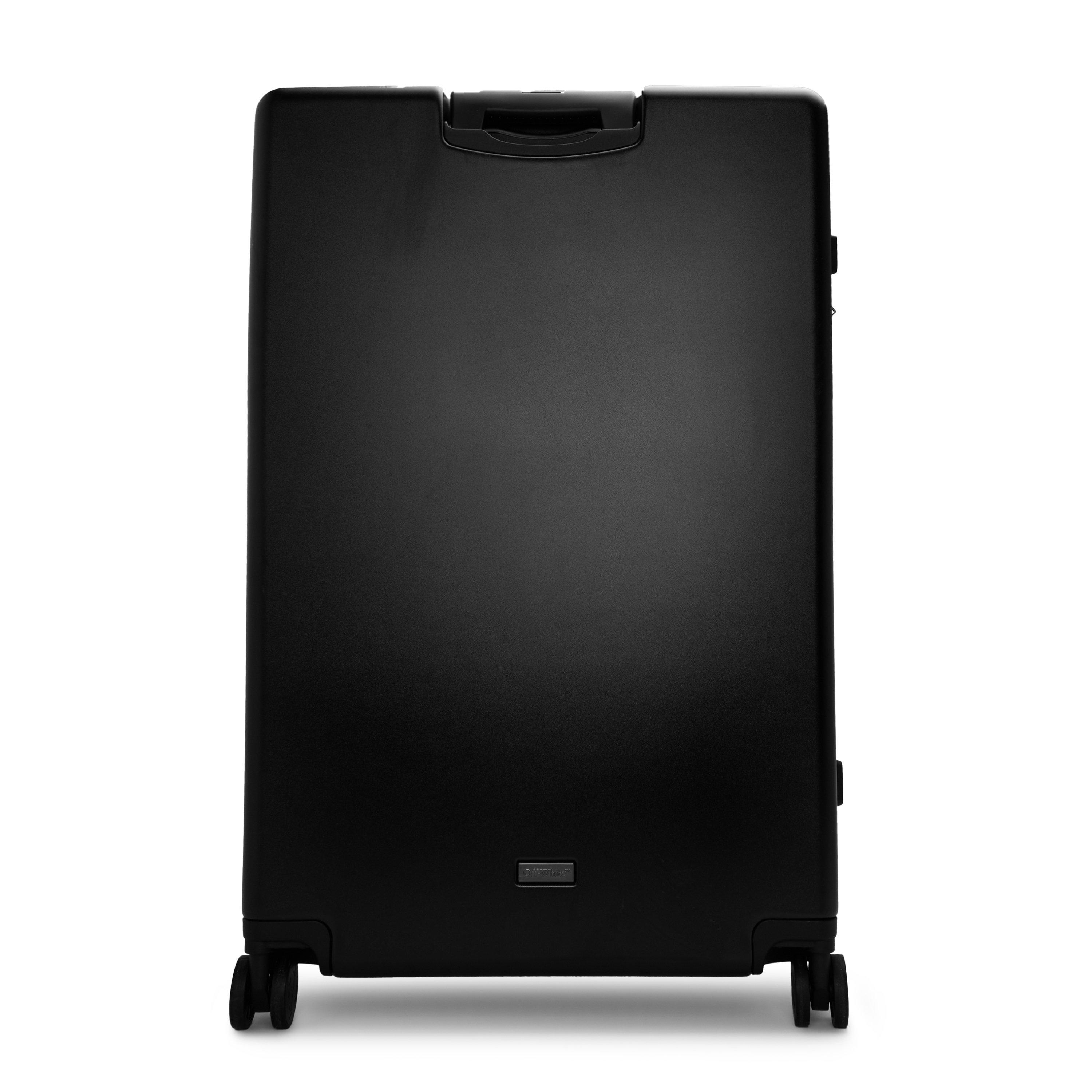 Black - Off White - Off Full Arrow Suitcase - 3
