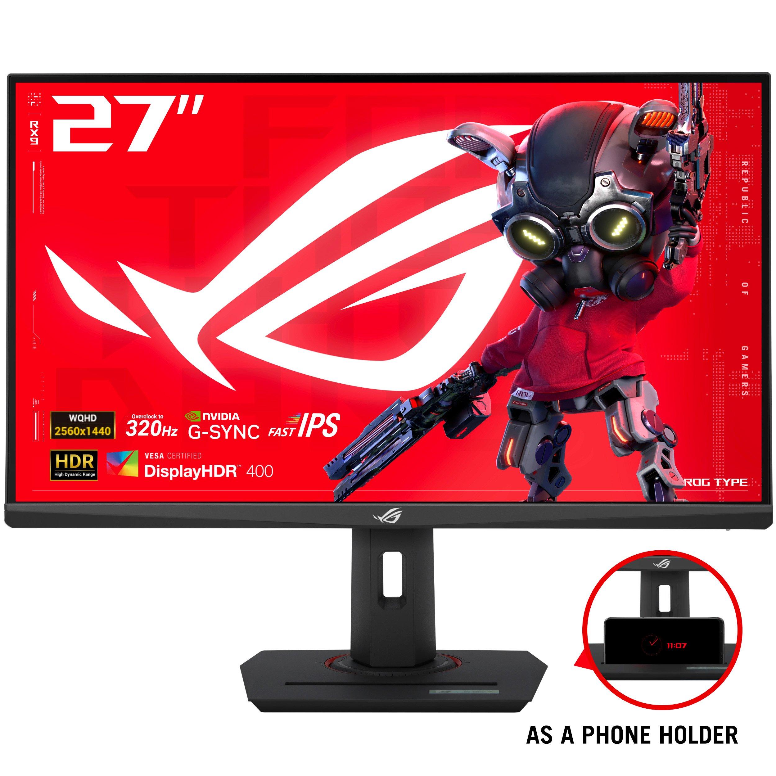 Black - ASUS - ASUS ROG Strix XG27ACMS 27 inch 320Hz Gaming Monitor - 5