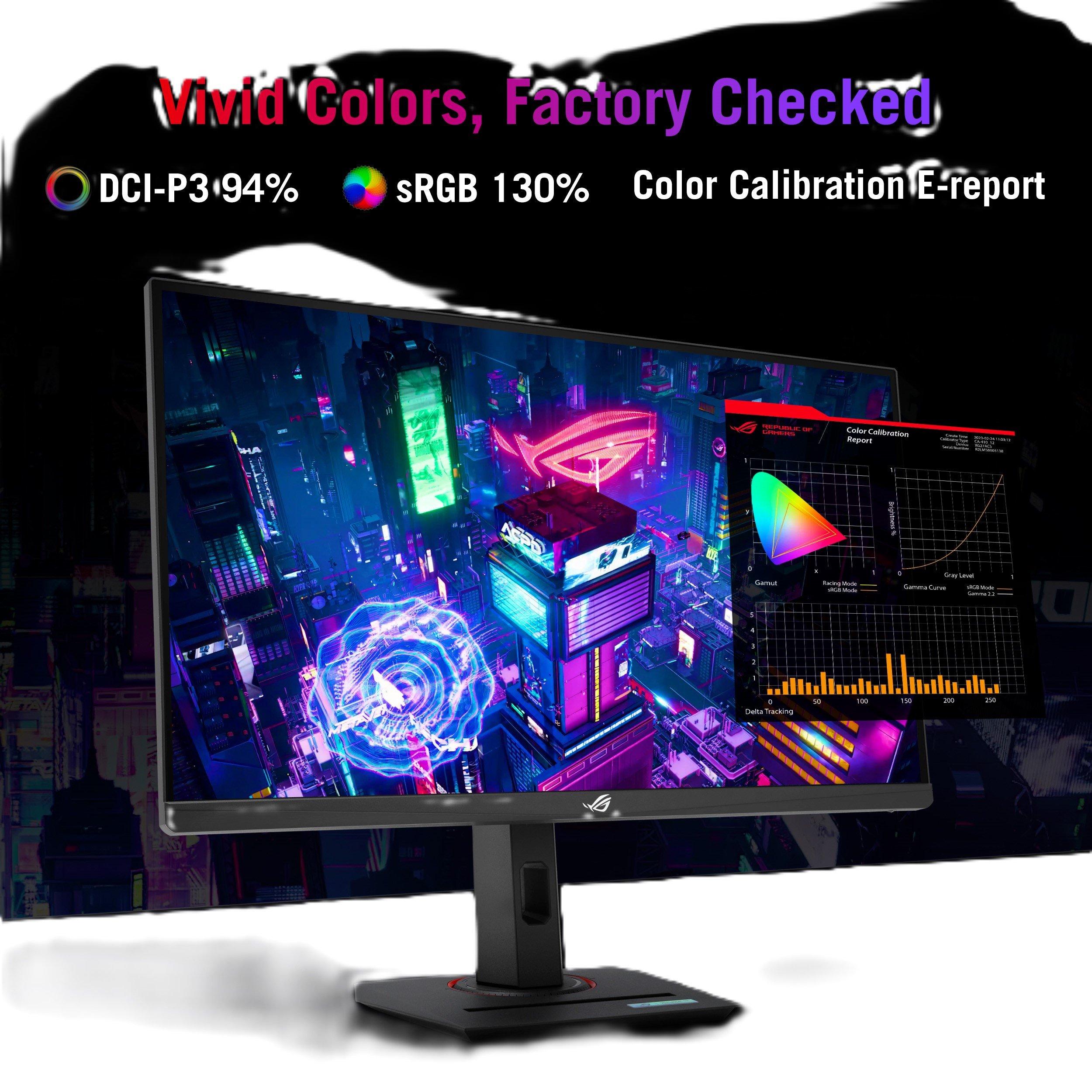 Black - ASUS - ASUS ROG Strix XG27ACMS 27 inch 320Hz Gaming Monitor - 7