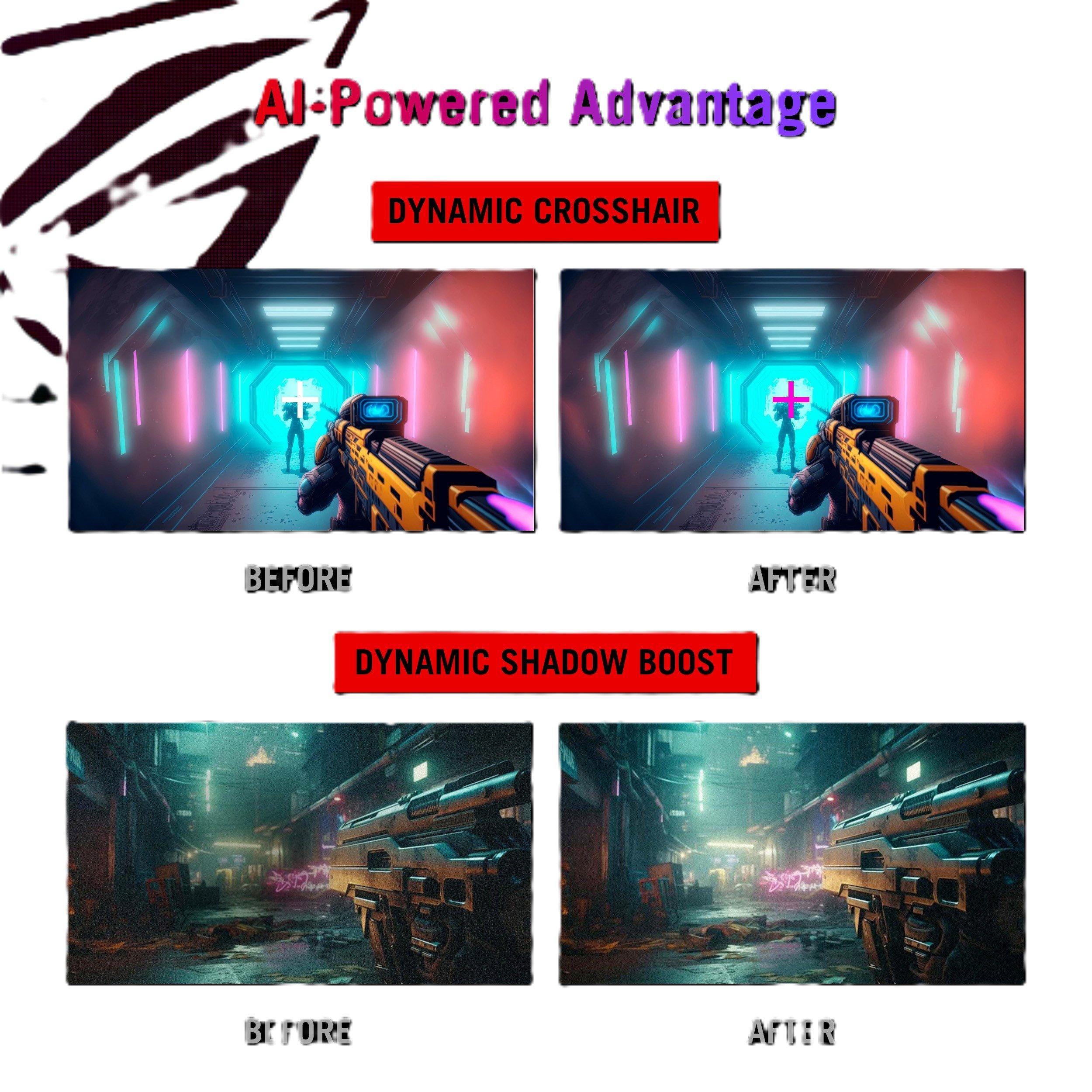 Black - ASUS - ASUS ROG Strix XG27ACMS 27 inch 320Hz Gaming Monitor - 9