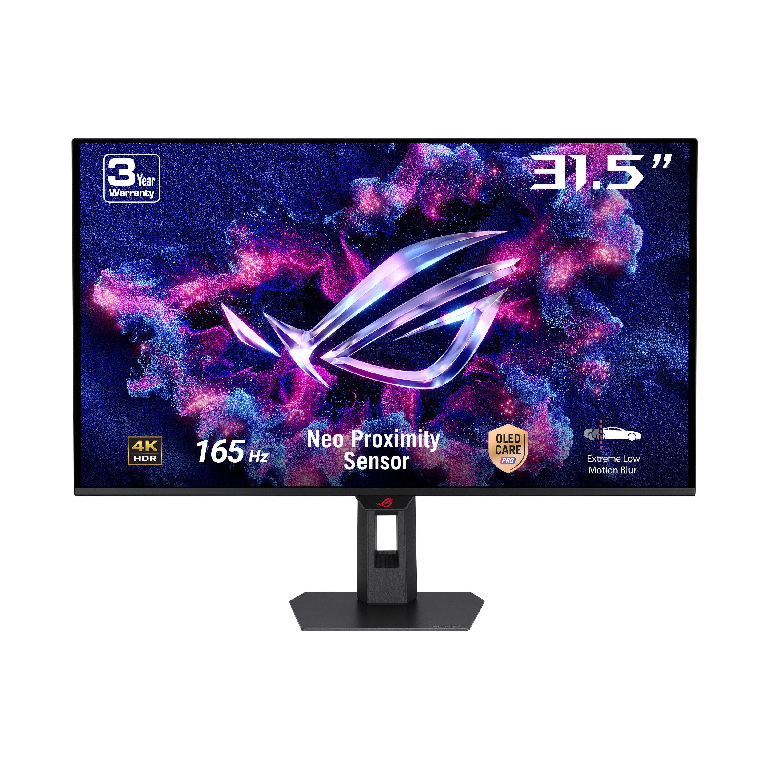 Black - ASUS - ASUS ROG Strix OLED XG32UCDS 32 inch 4K QD-OLED gaming monitor - 2