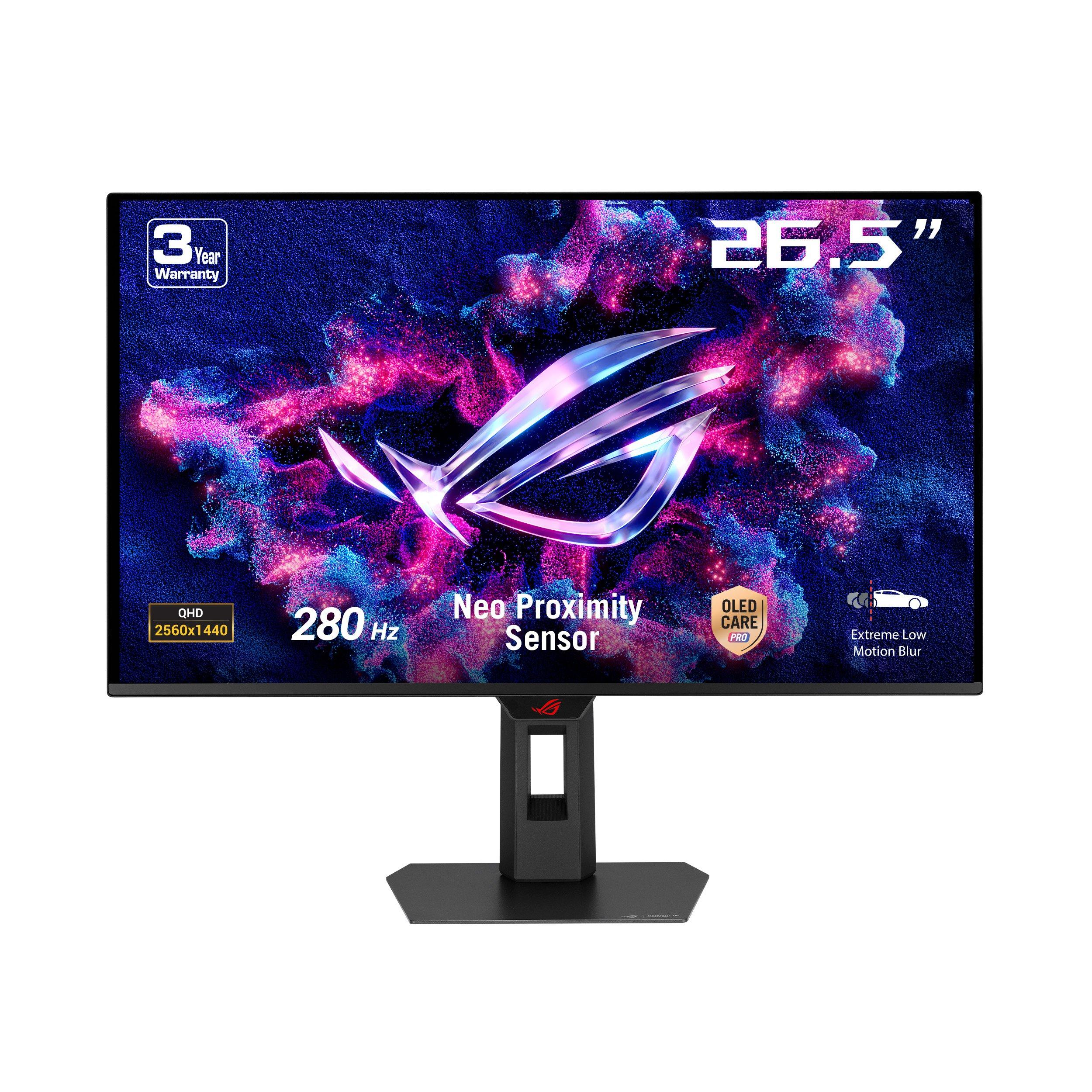 Black - ASUS - ASUS ROG Strix OLED XG27ACDMS 27 inch QD-OLED gaming monitor - 1