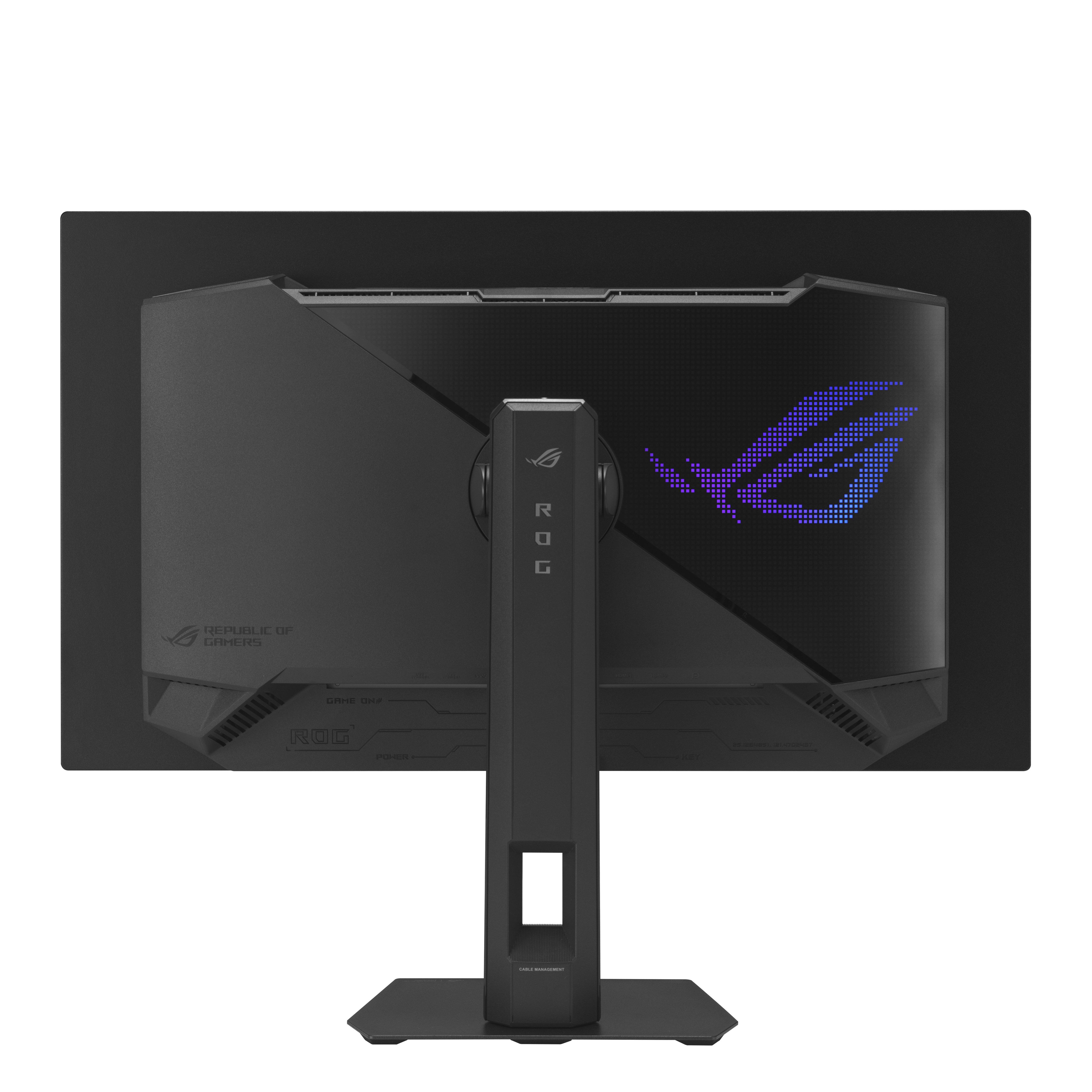 Black - ASUS - ASUS ROG Strix OLED XG27AQDNG gaming monitor - 4