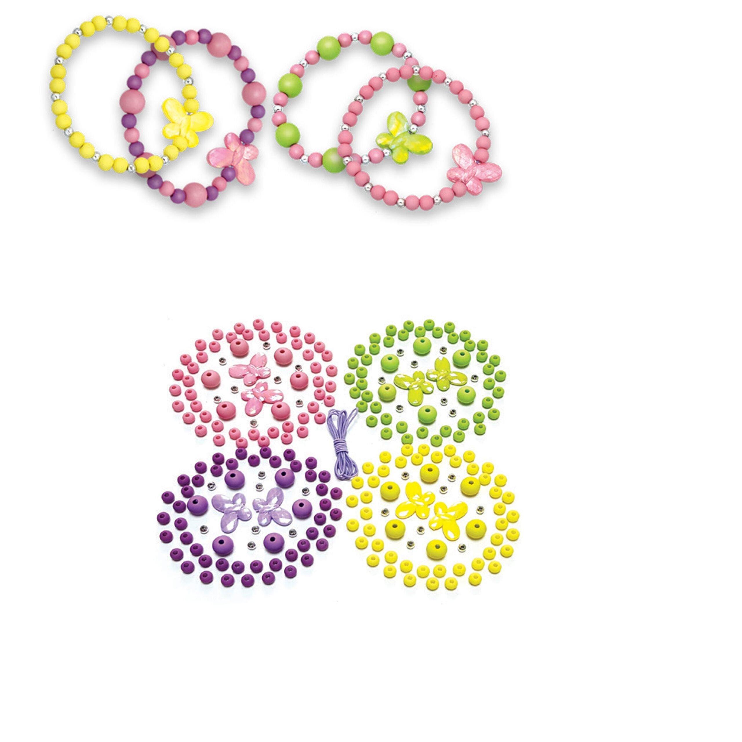 Multi - Small World Toys - Beginner Bead Jewelry Butterflies - 2