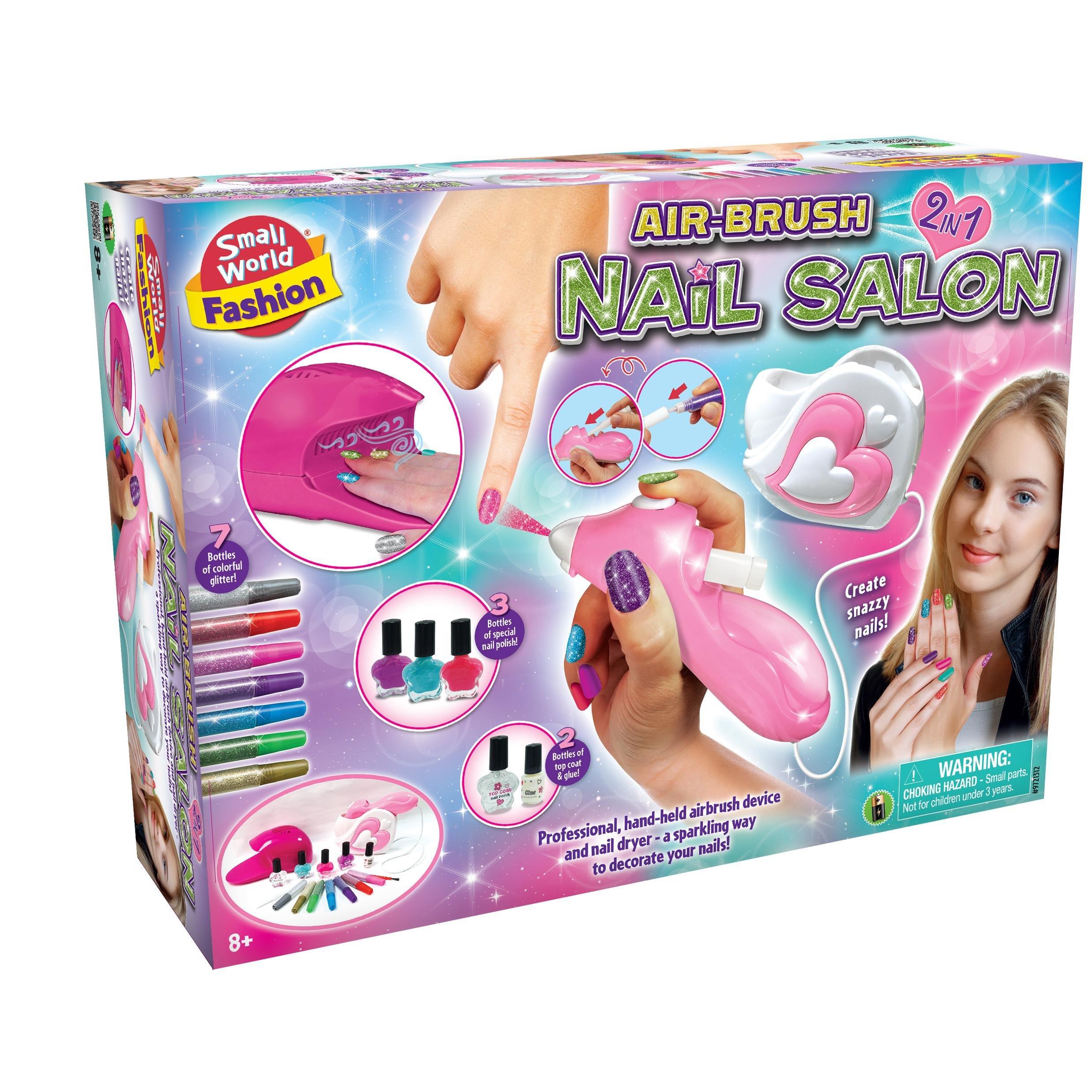 Multi - Small World Toys - Air-Brush Nail Salon - 1