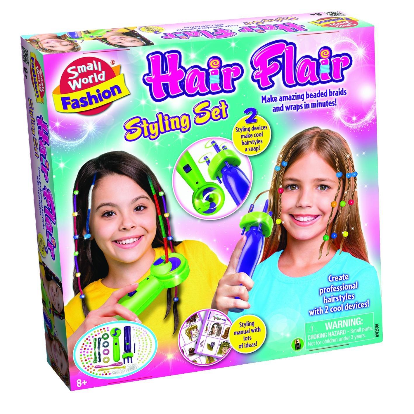 Multi - Small World Toys - Hair Flair Styling Set - 1