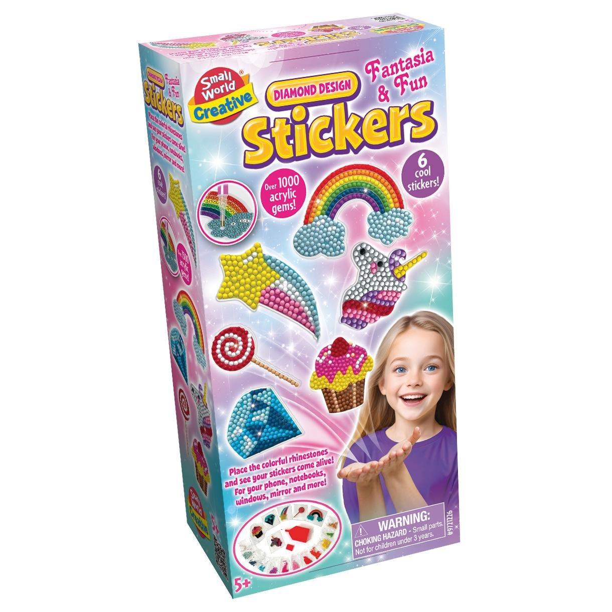 Multi - Small World Toys - Diamond Design Stickers Fantasia And Fun - 1