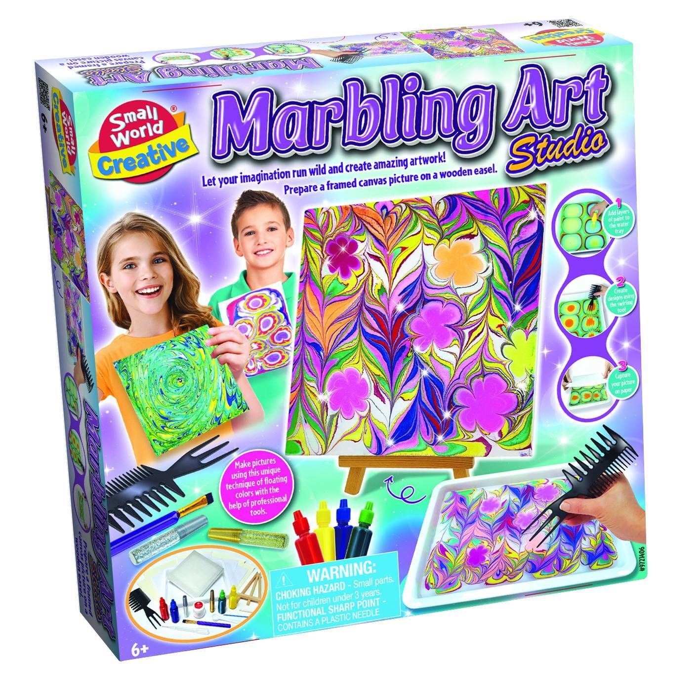 Multi - Small World Toys - Marbling Art Studio - 1