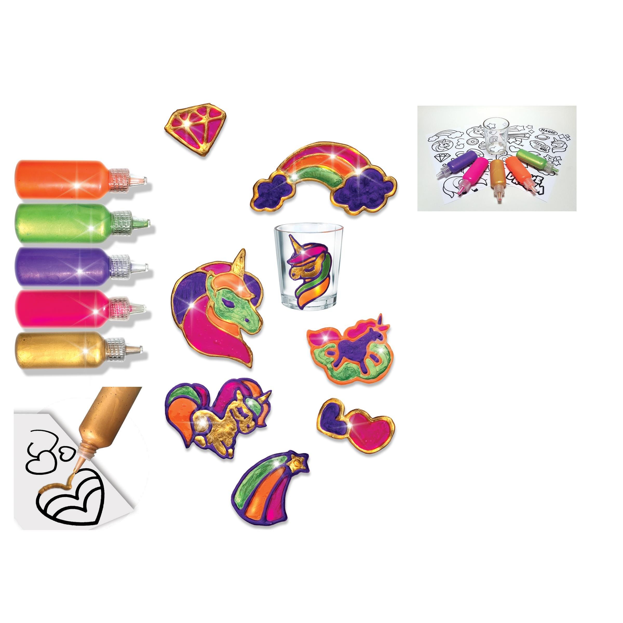 Multi - Small World Toys - Peel And Place Unicorn Gel Stickers - 2