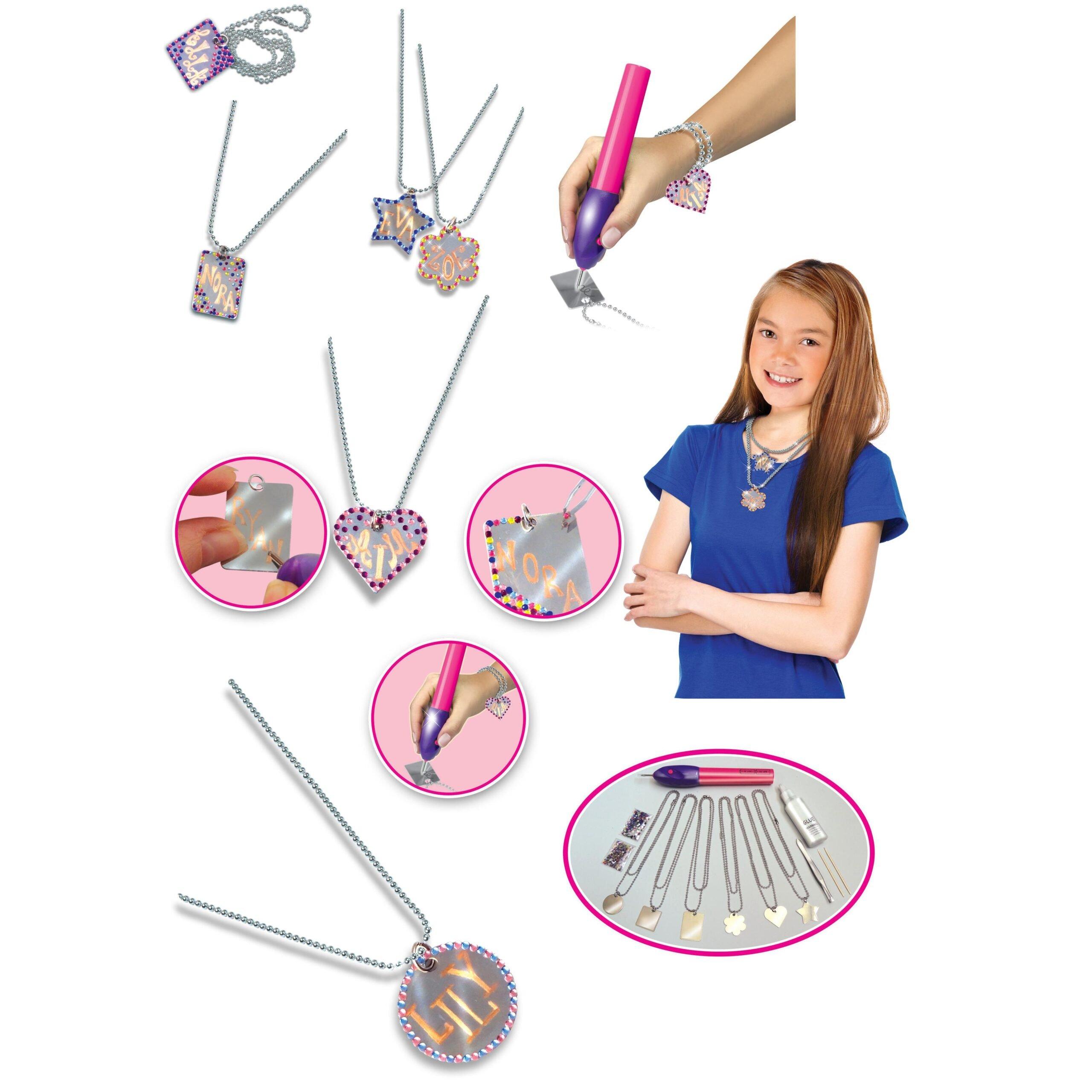 Multi - Small World Toys - Engrave And Flip Metal Jewelry - 2