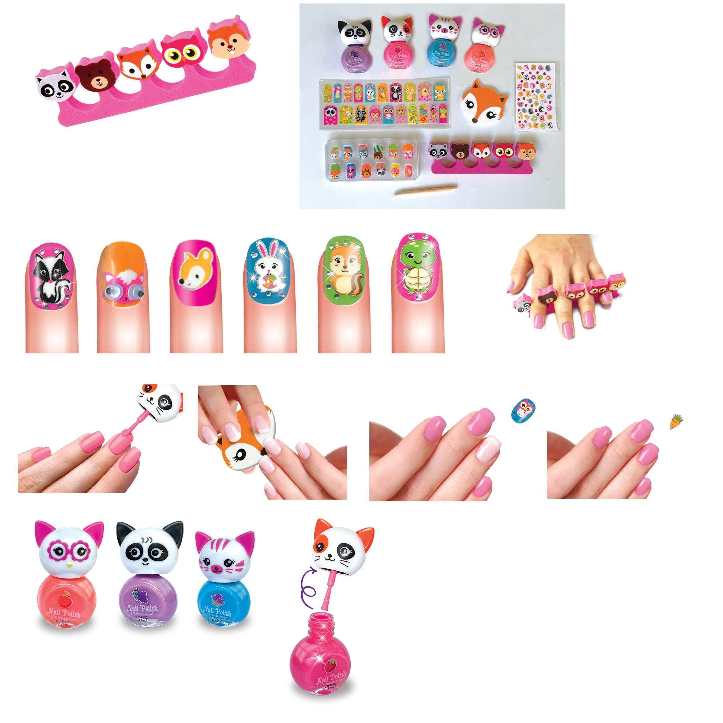 Multi - Small World Toys - Crazy Critter Nails - 2