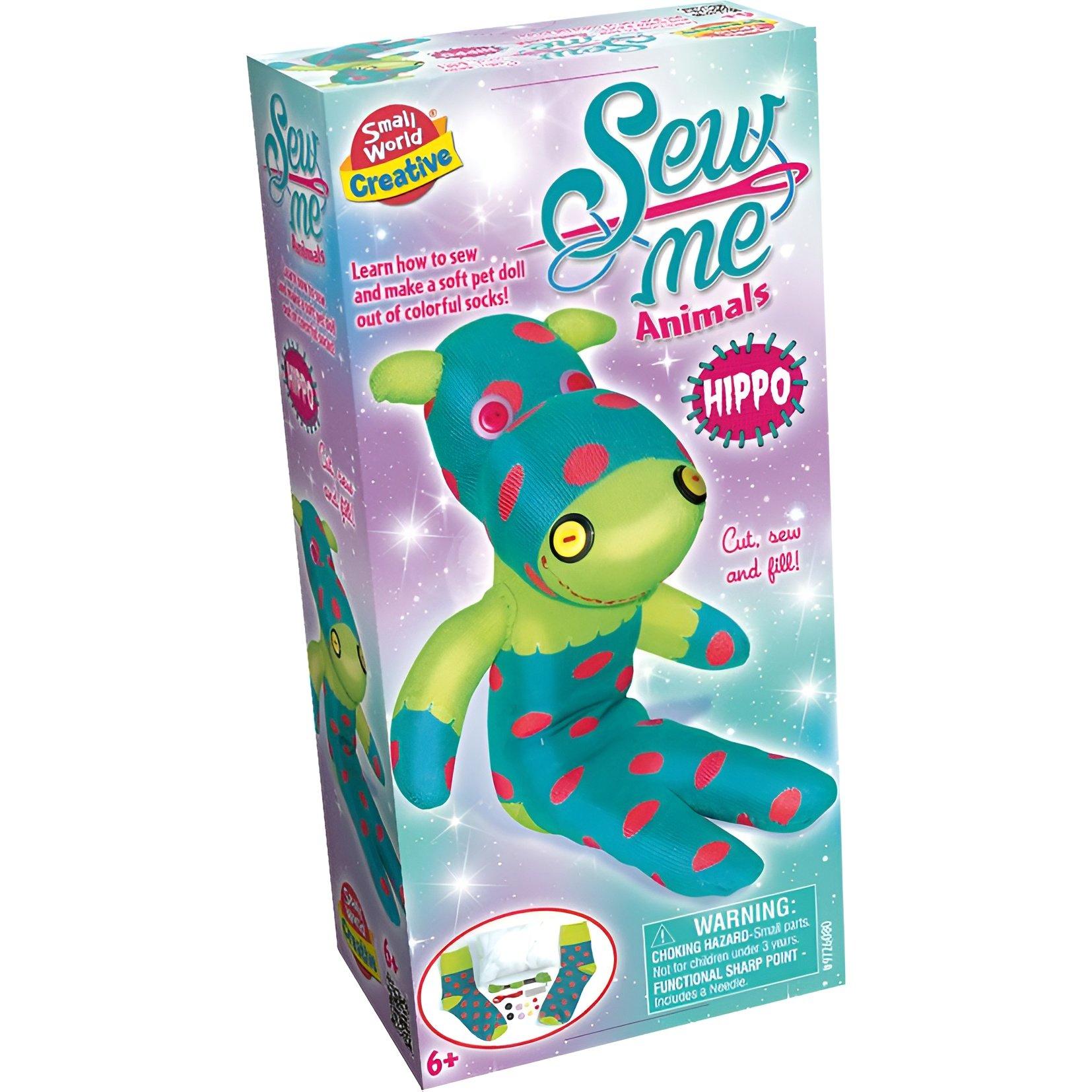 Multi - Small World Toys - Sew-Me Animals Hippo - 1