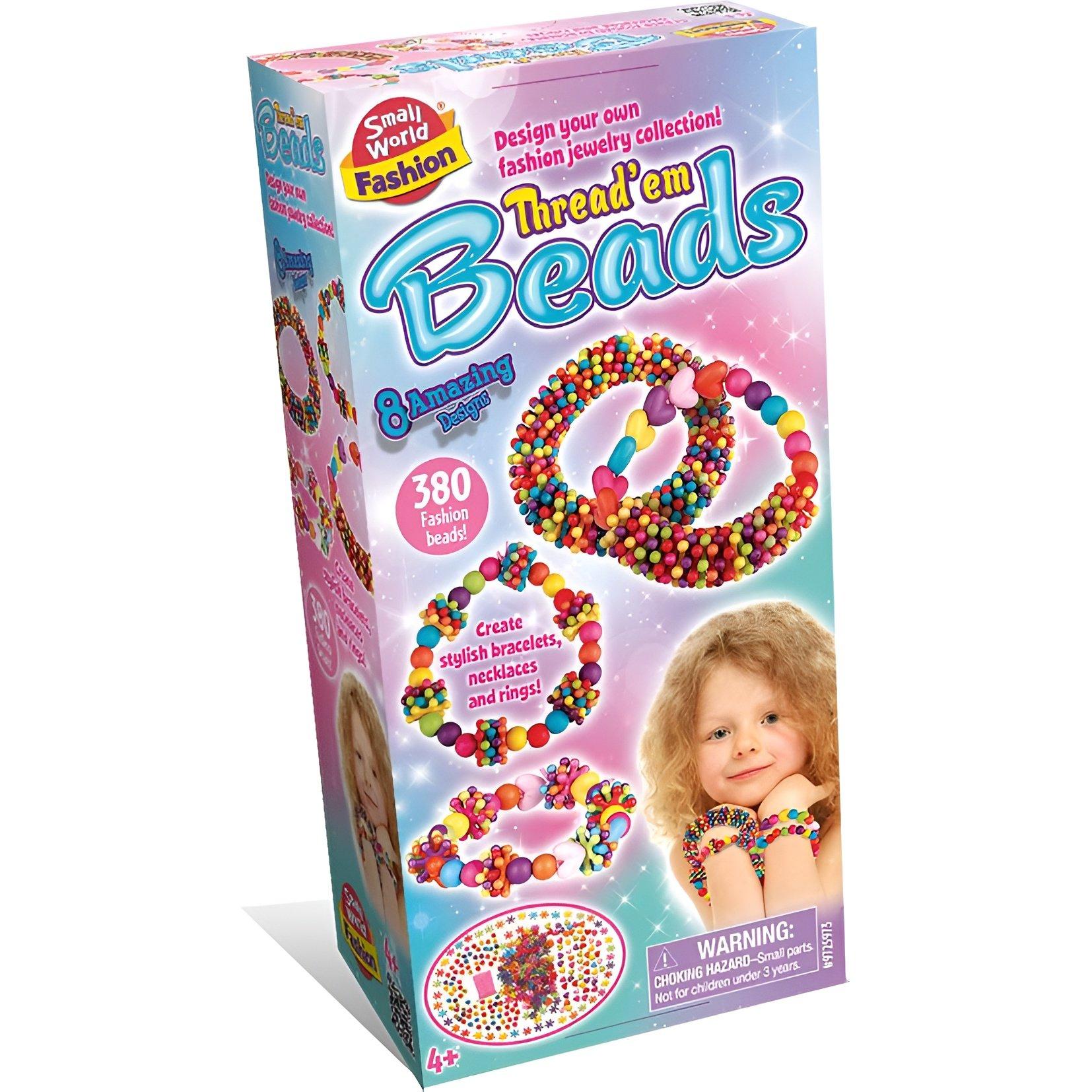 Multi - Small World Toys - Thread Em Beads - 1