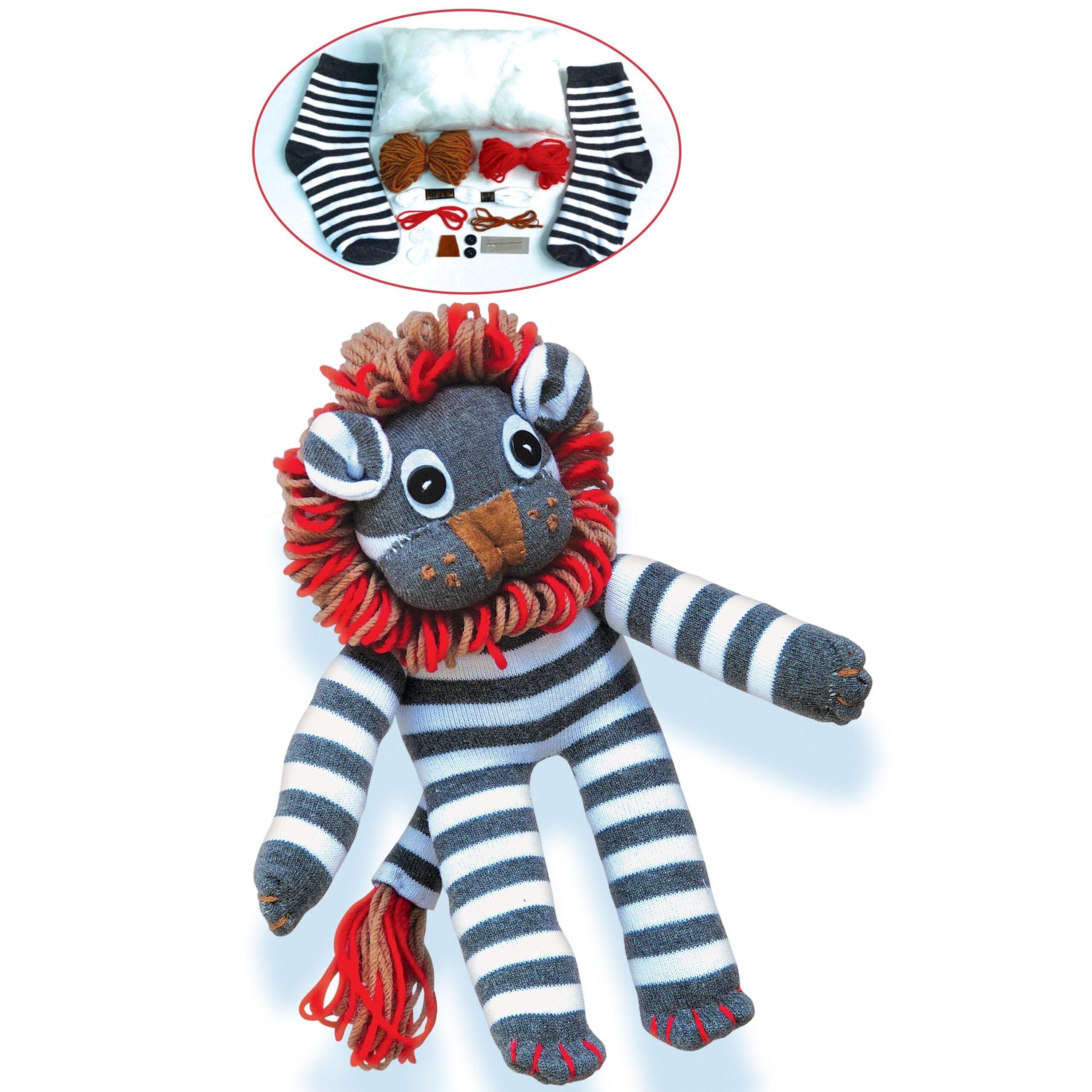 Multi - Small World Toys - Sew-Me Animals Lion - 2