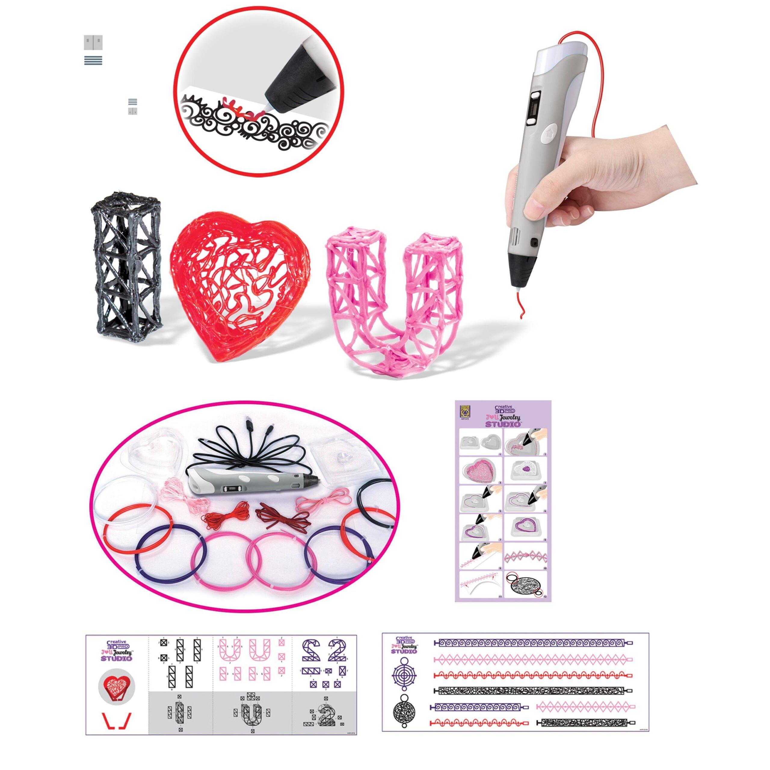 Multi - Small World Toys - 3D Pen Jewelry Art - 2