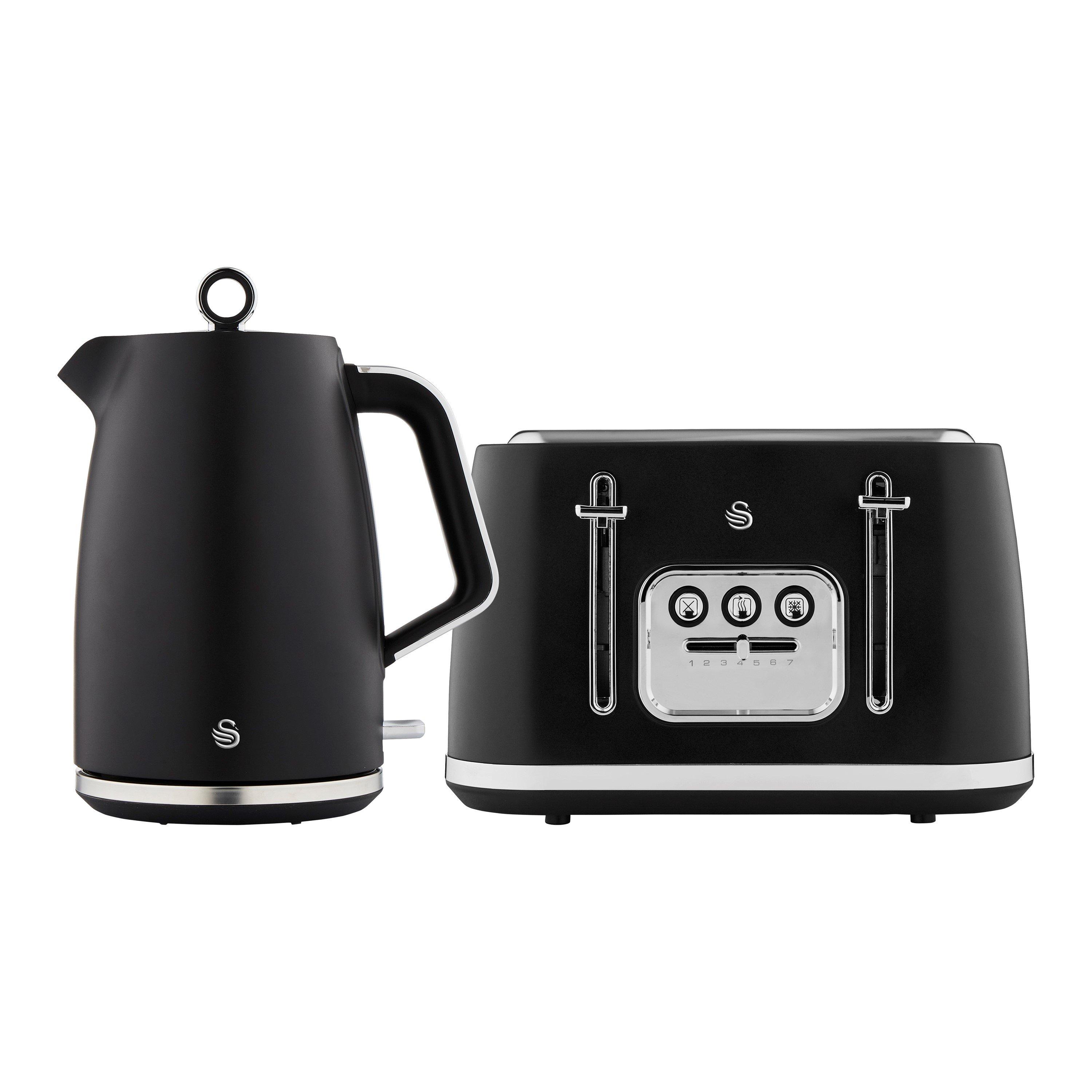 Swan  Serenity Kettle & 4 Slice Toaster - Medium