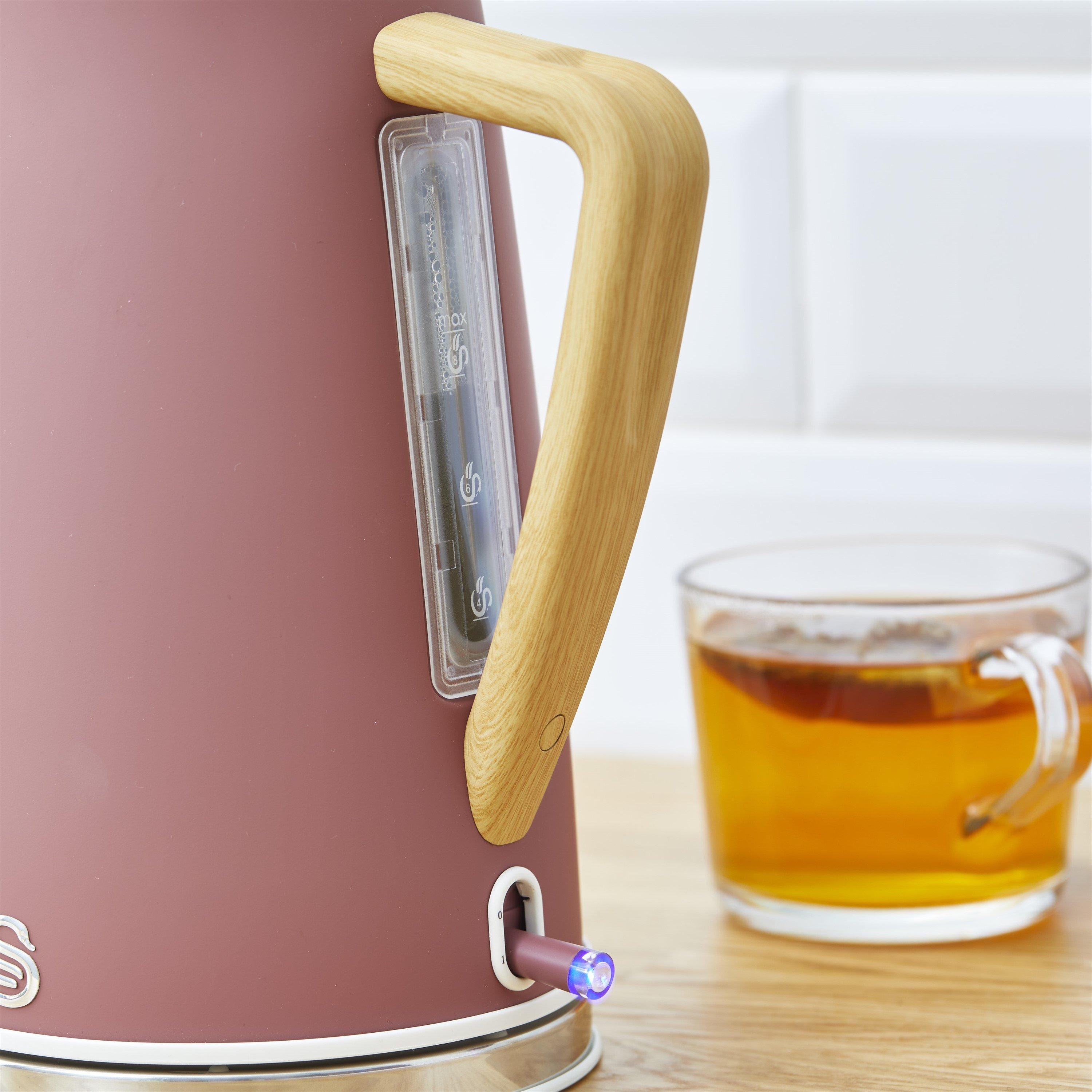 Fuchsia Rose - Swan - Swan Nordic - Kettle & 4 Slice Toaster - F - 4
