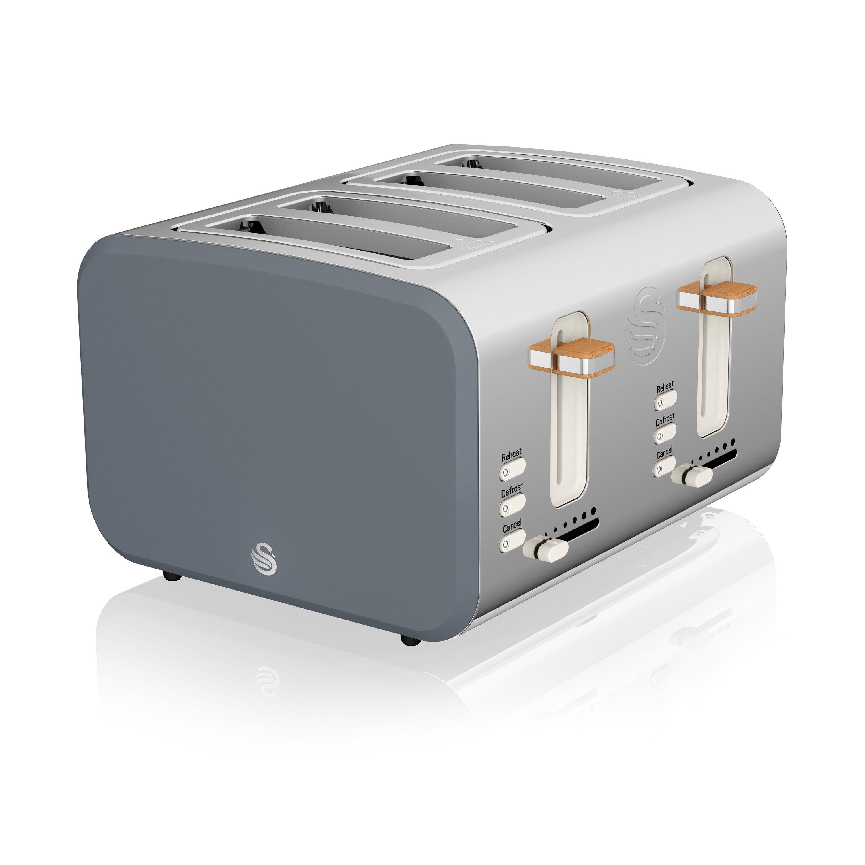 None - Swan - Swan Nordic - Kettle Toaster - Coffee Machine GRY - 3
