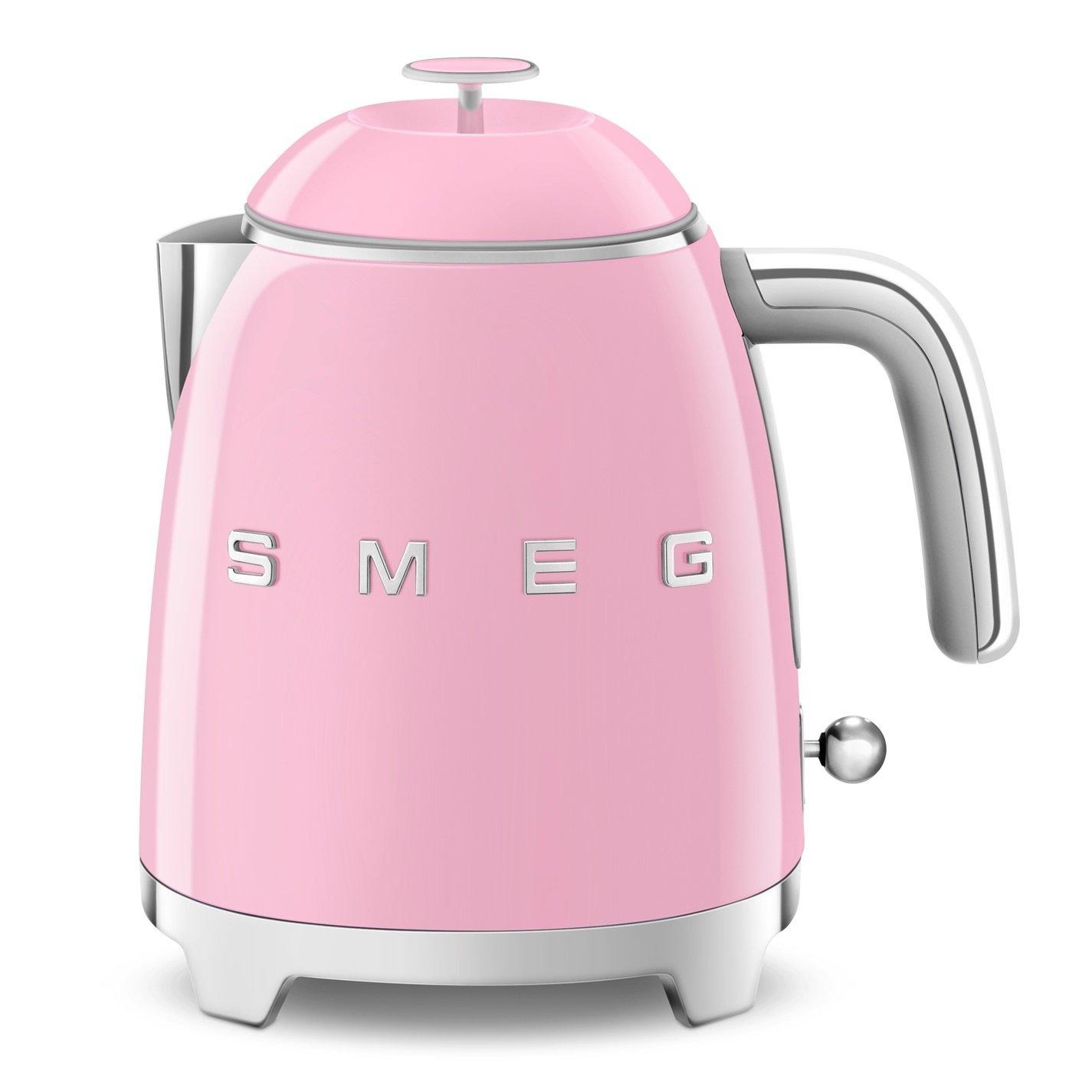 Pastel Pink - Smeg - 50s Style Mini Kettle and Toaster - 2