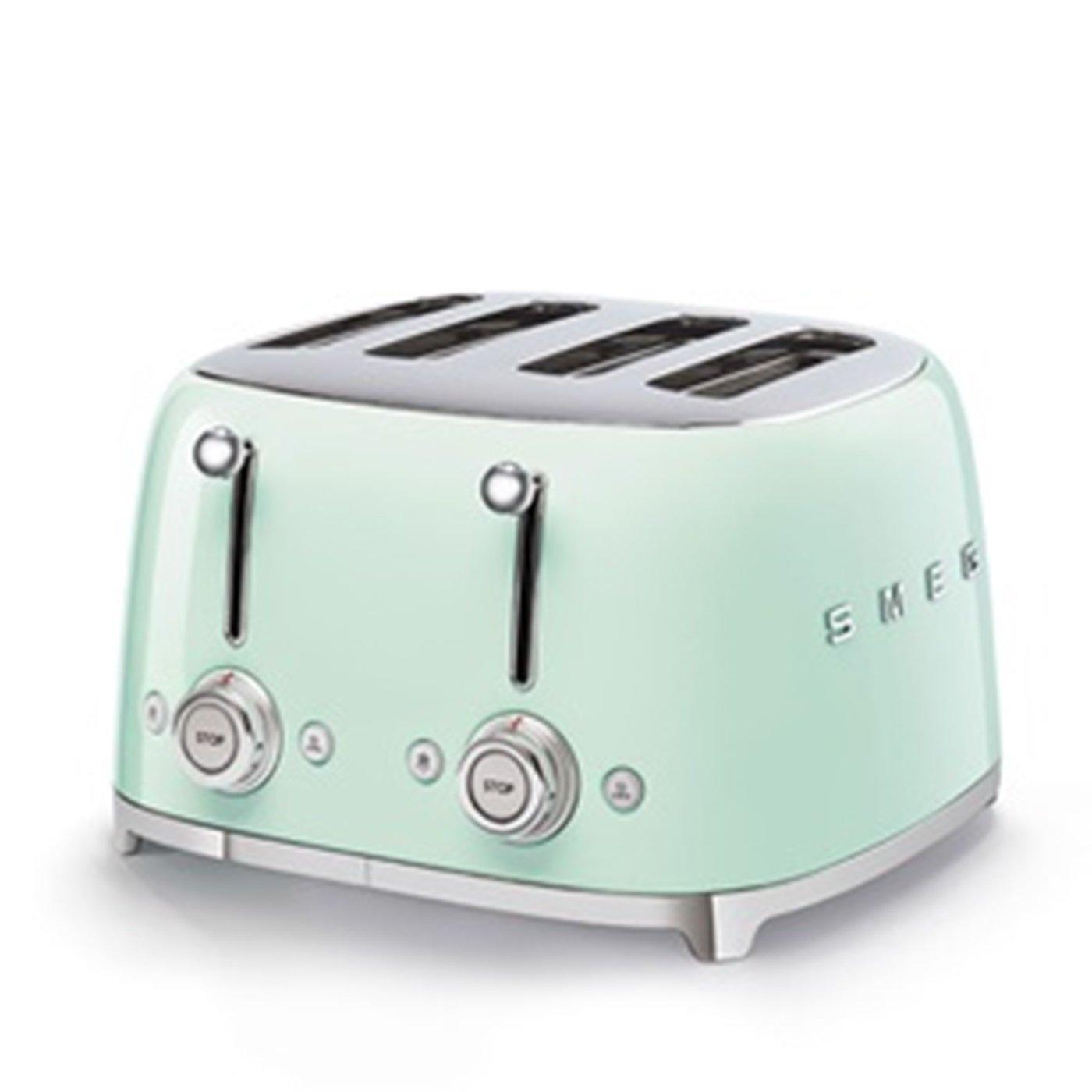 Pastel Green - Smeg - 50s Style Mini Kettle and Toaster - 3