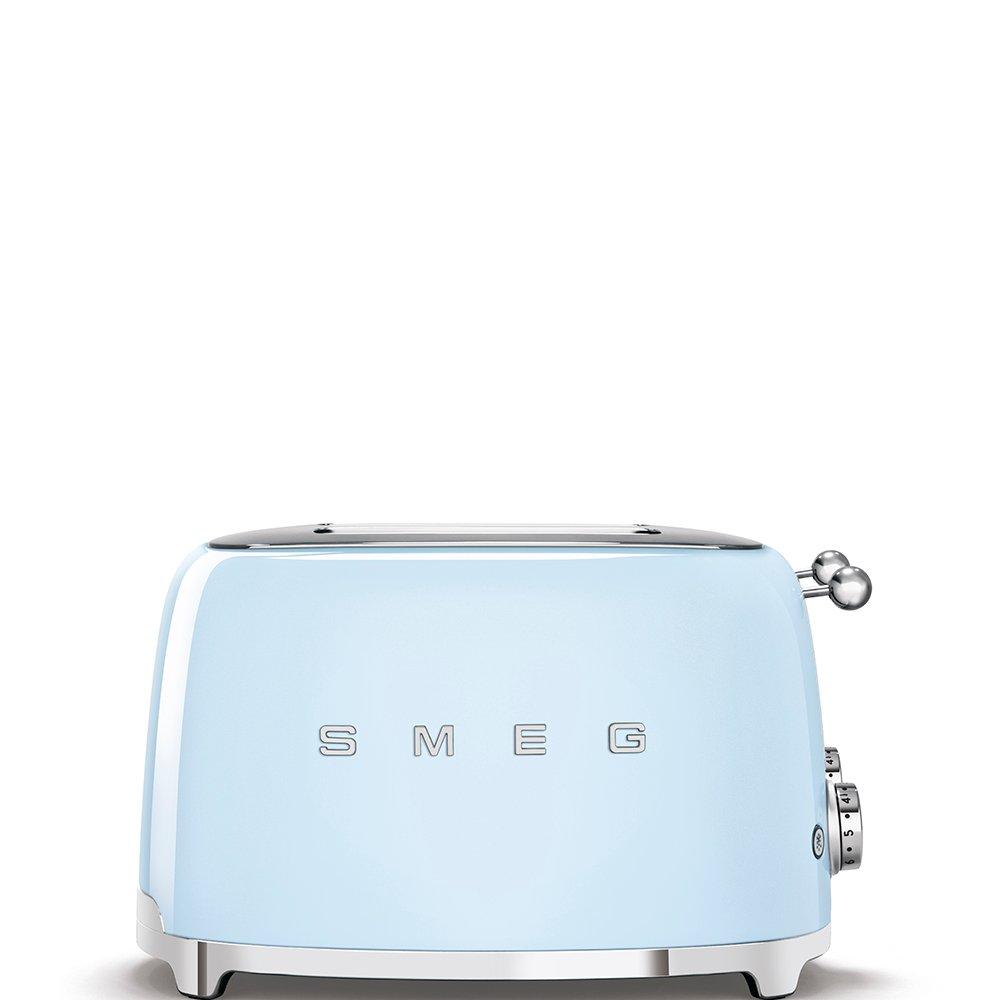 Blue - Smeg - Smeg 50s Retro 0.8L Kettle and 4-Slice Toaster Pas - 3