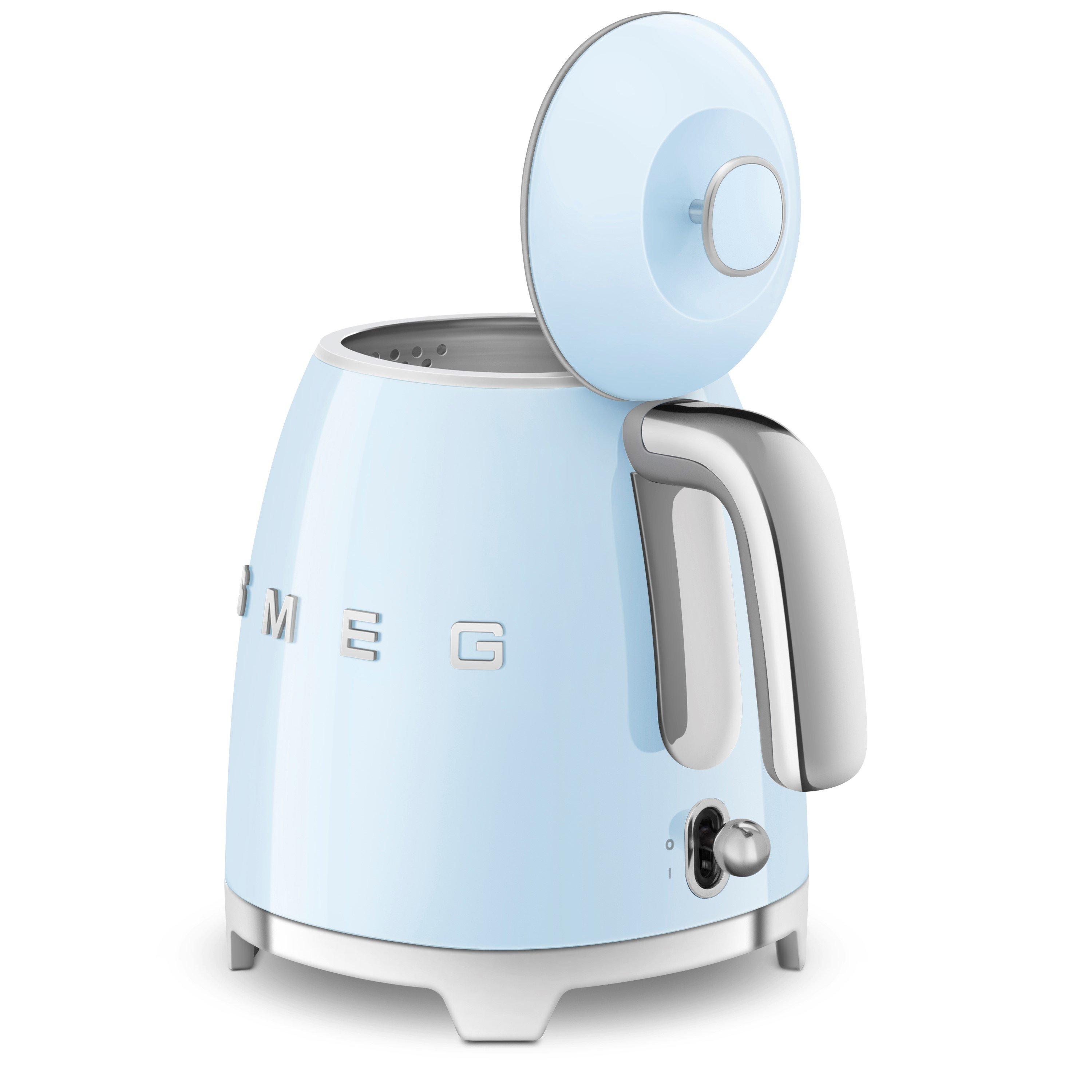 Blue - Smeg - Smeg 50s Retro 0.8L Kettle and 4-Slice Toaster Pas - 4