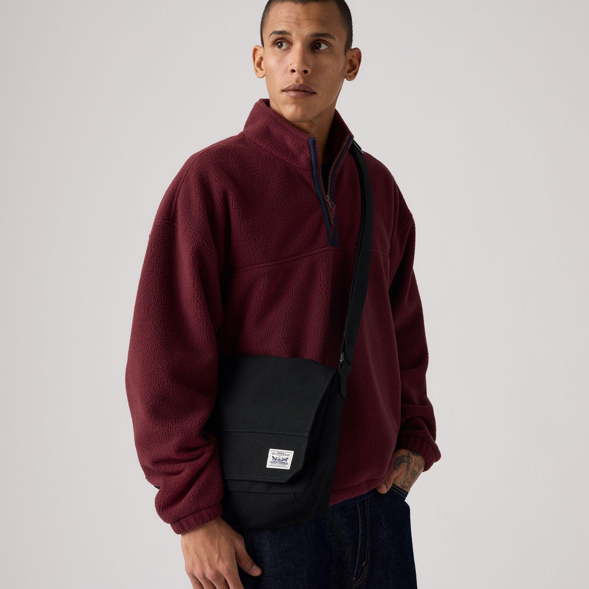 Anthrcite Night - Levis - Men's Duboce Messenger Bag - 5