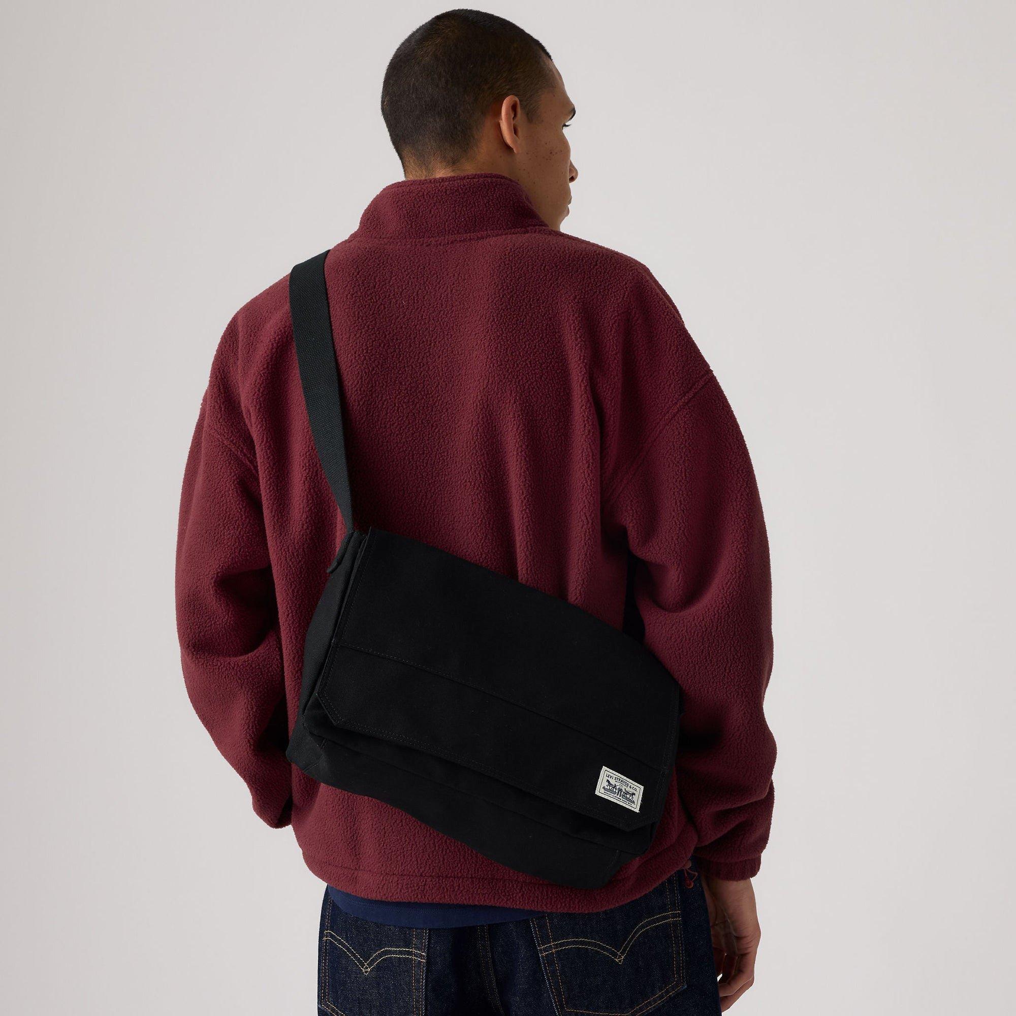 Anthrcite Night - Levis - Men's Duboce Messenger Bag - 6