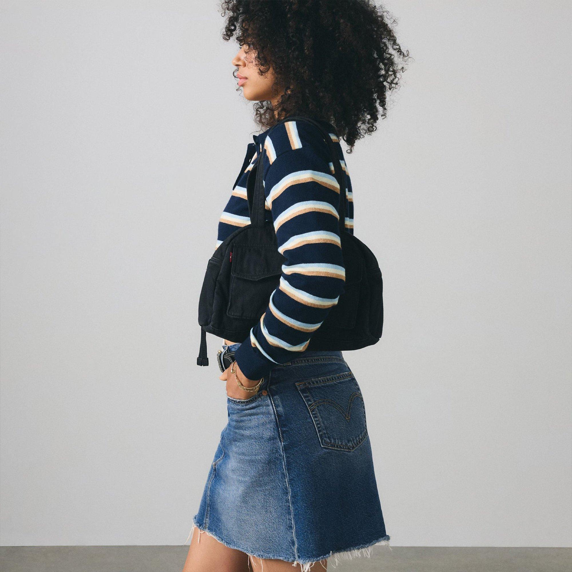 Washed Blk - Levis - Women's Blake Shoulder Bag - 5