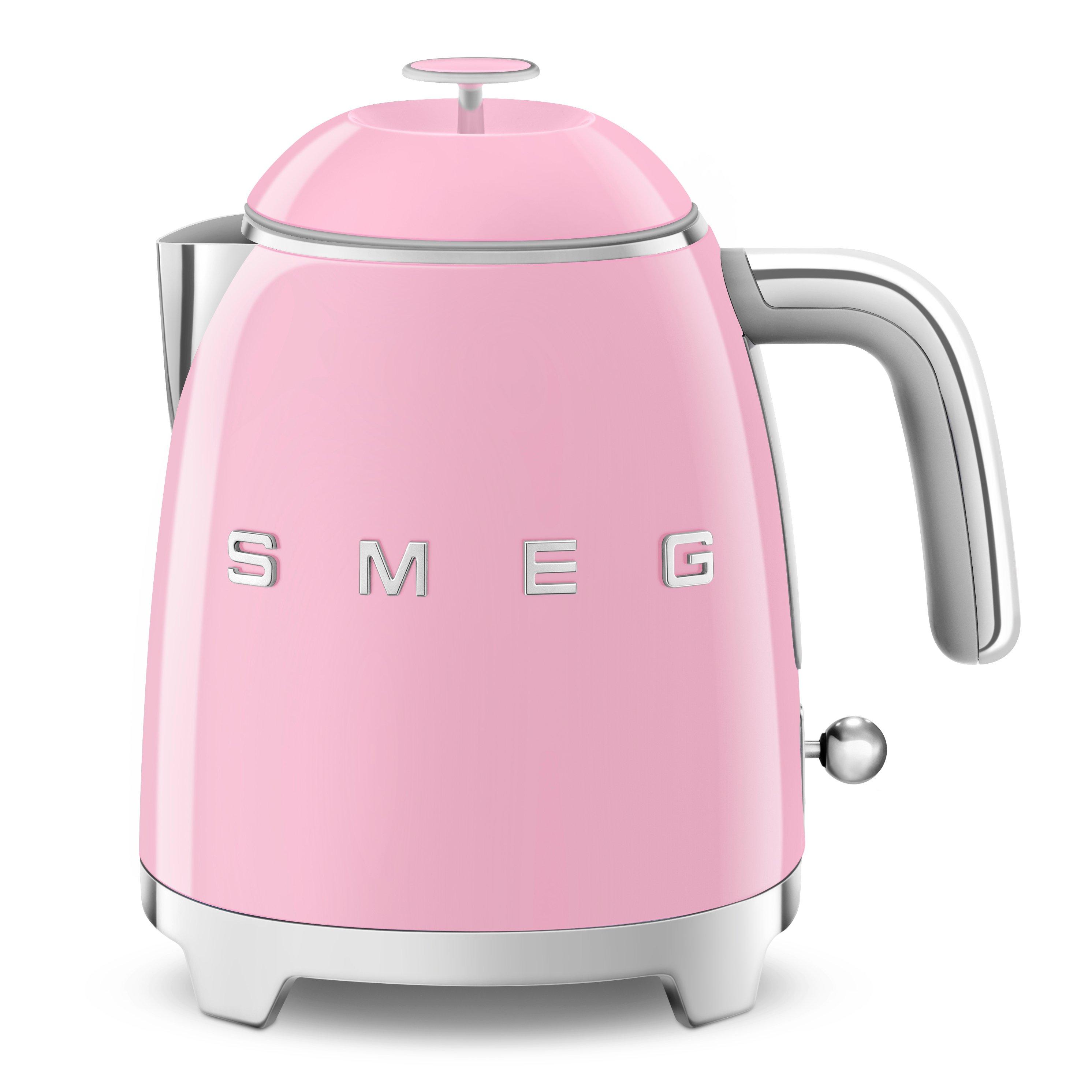Pastel Pink - Smeg - 50s Style Mini Kettle and Toaster - 2